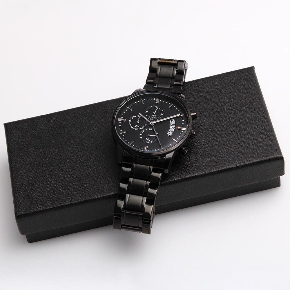 Engraved Motorcycle W 1995 Stainless Motorcyles Copper Multifunction Men's Custom Watch Dial Steel Rider