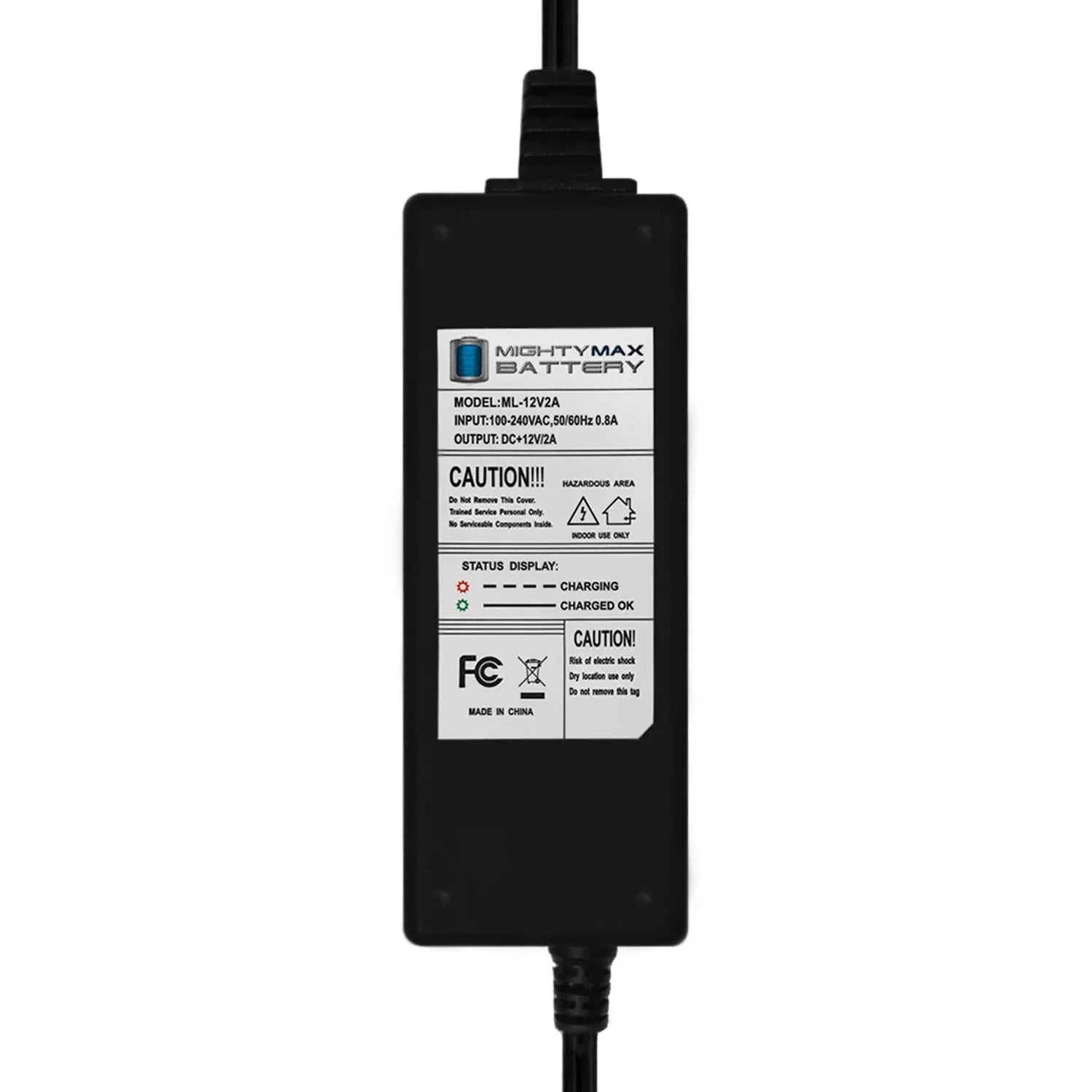 CHARGER-MAINTAINER 7A 12V for 2A Travelmate Amigo Battery Mobility 12V