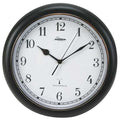 1Pack ZoroSelect 12-1/8" Wall Analog Atomic Quartz Black 2CJA3 Clock,
