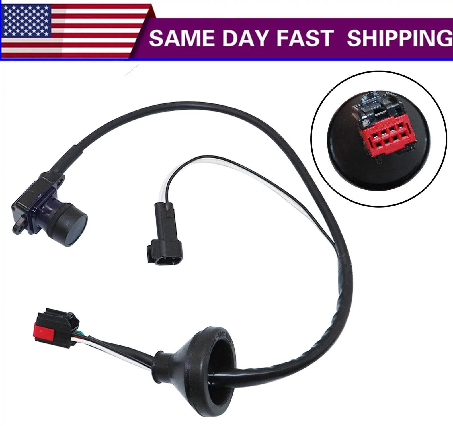 Angle, 130° Caravan Wired for Onemayship Up Line 2011-2020, Dodge Connection, Back Detection Rear Distance Camera Grand
