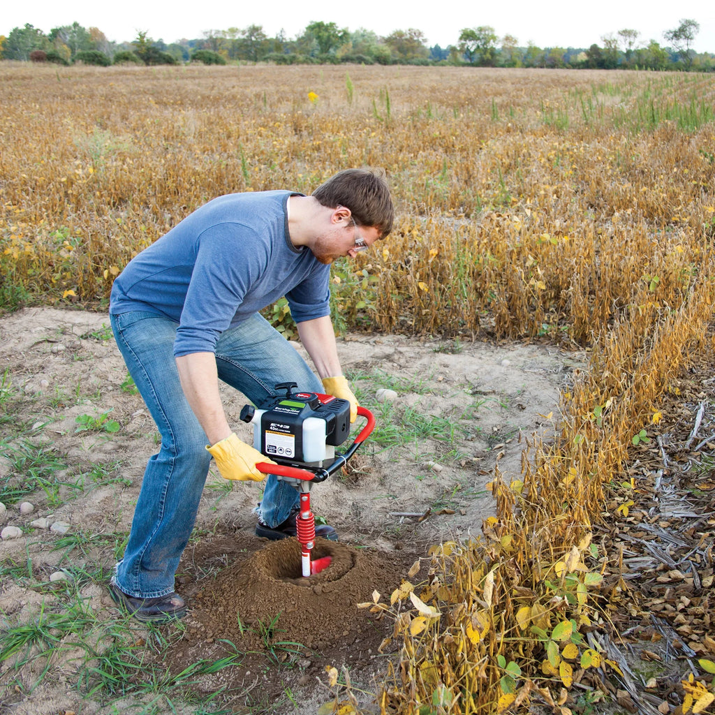 Powerhead 2-Cycle With 43cc 8 Bit, Engine, 1-Person Auger Auger E43™ Inch Earthquake Viper Earth 35064