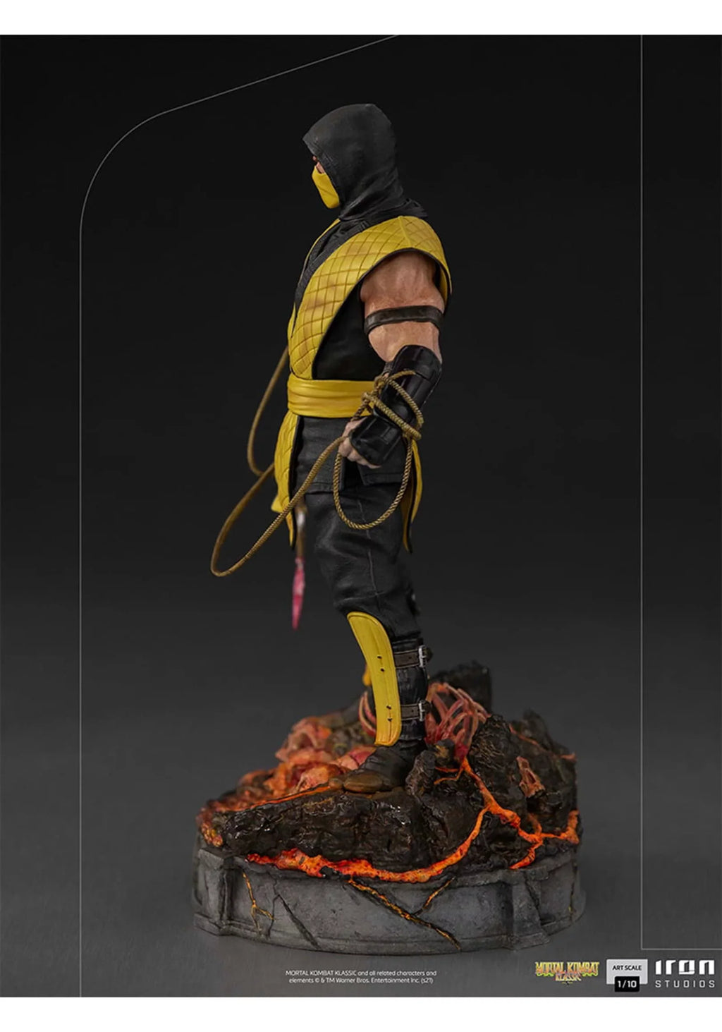 Scale Studios 1/10 Collectible Mortal - [COLLECTABLES] Art Scorpion Kombat - Statue, Iron