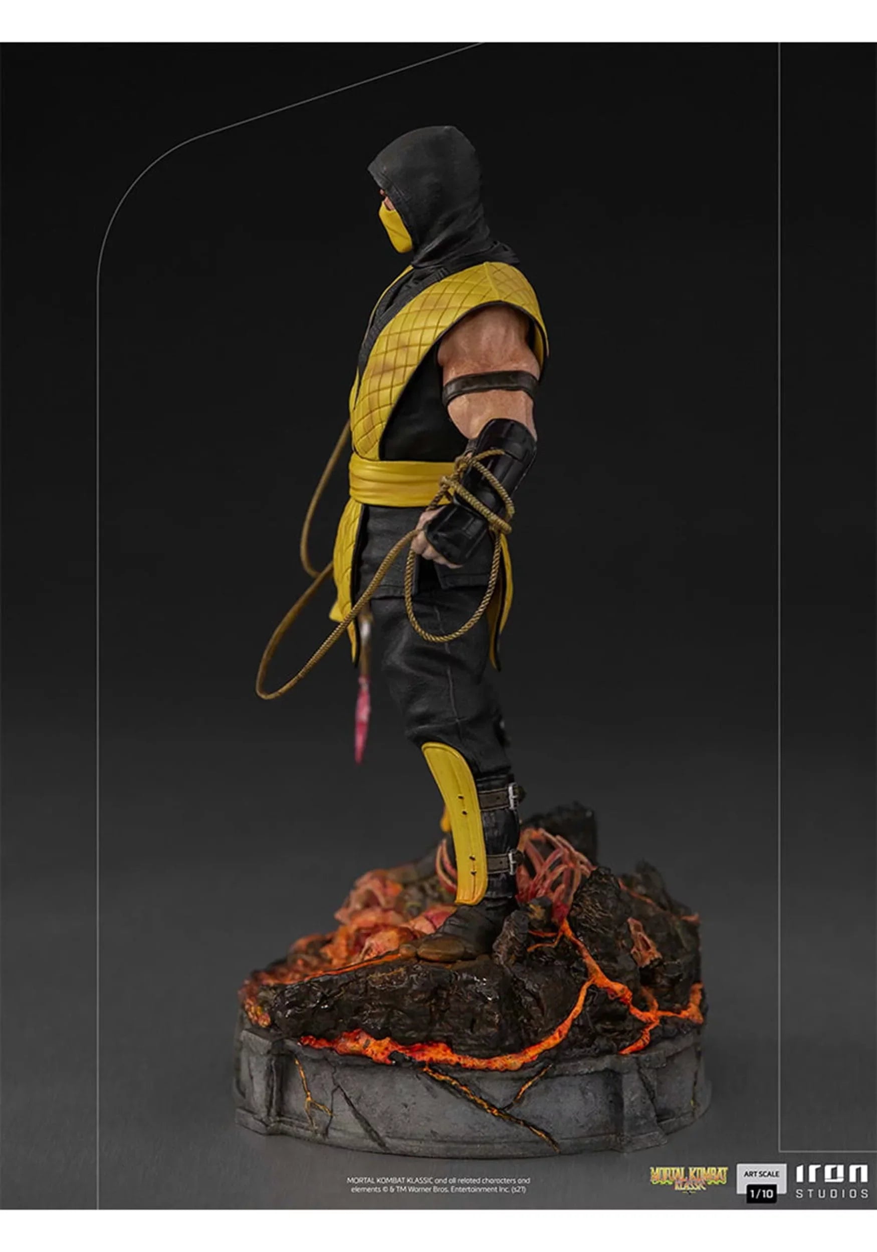 Scale Studios 1/10 Collectible Mortal - [COLLECTABLES] Art Scorpion Kombat - Statue, Iron