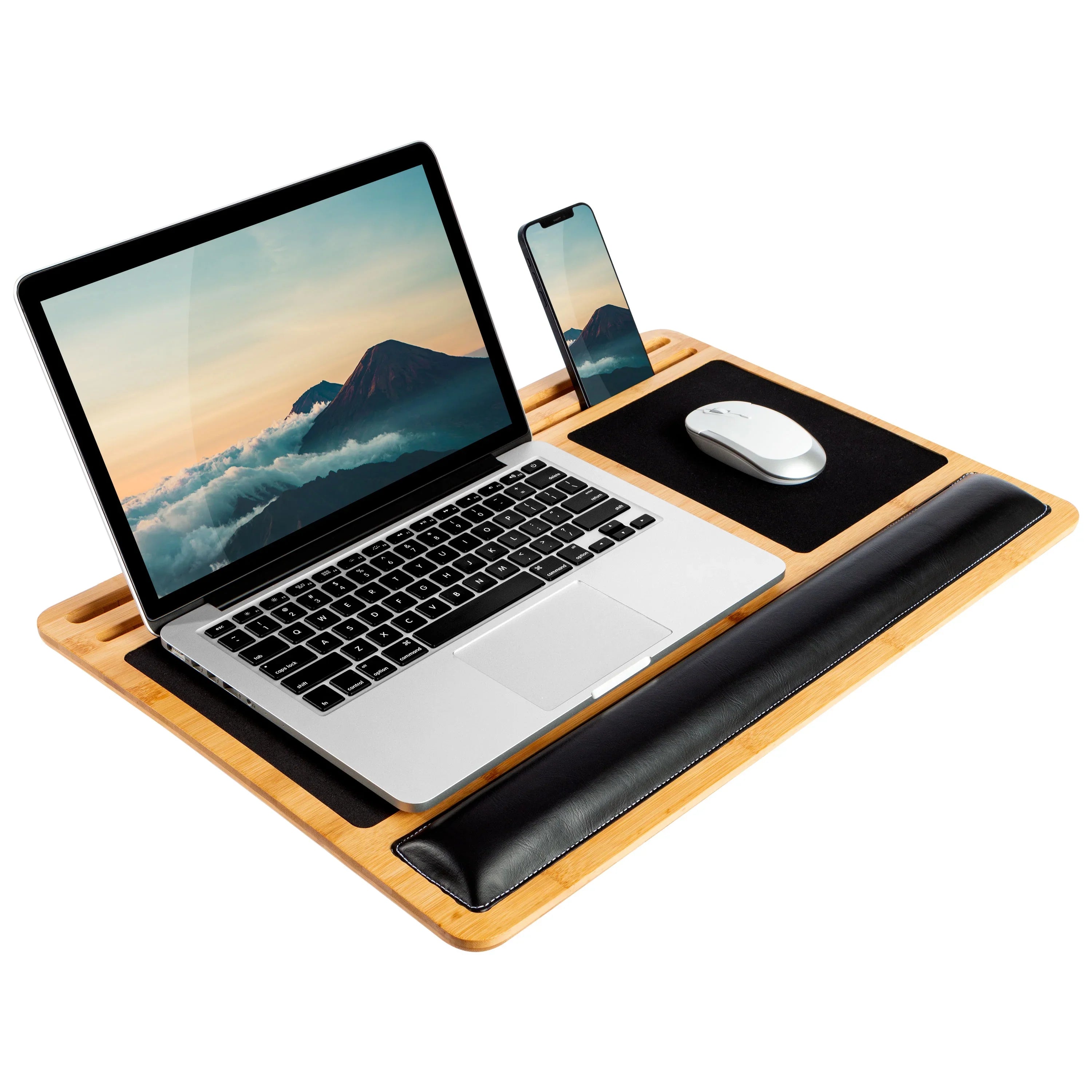 17.3-in to Lap Bamboo Laptop Natural, LapGear Pro up Fits Board,
