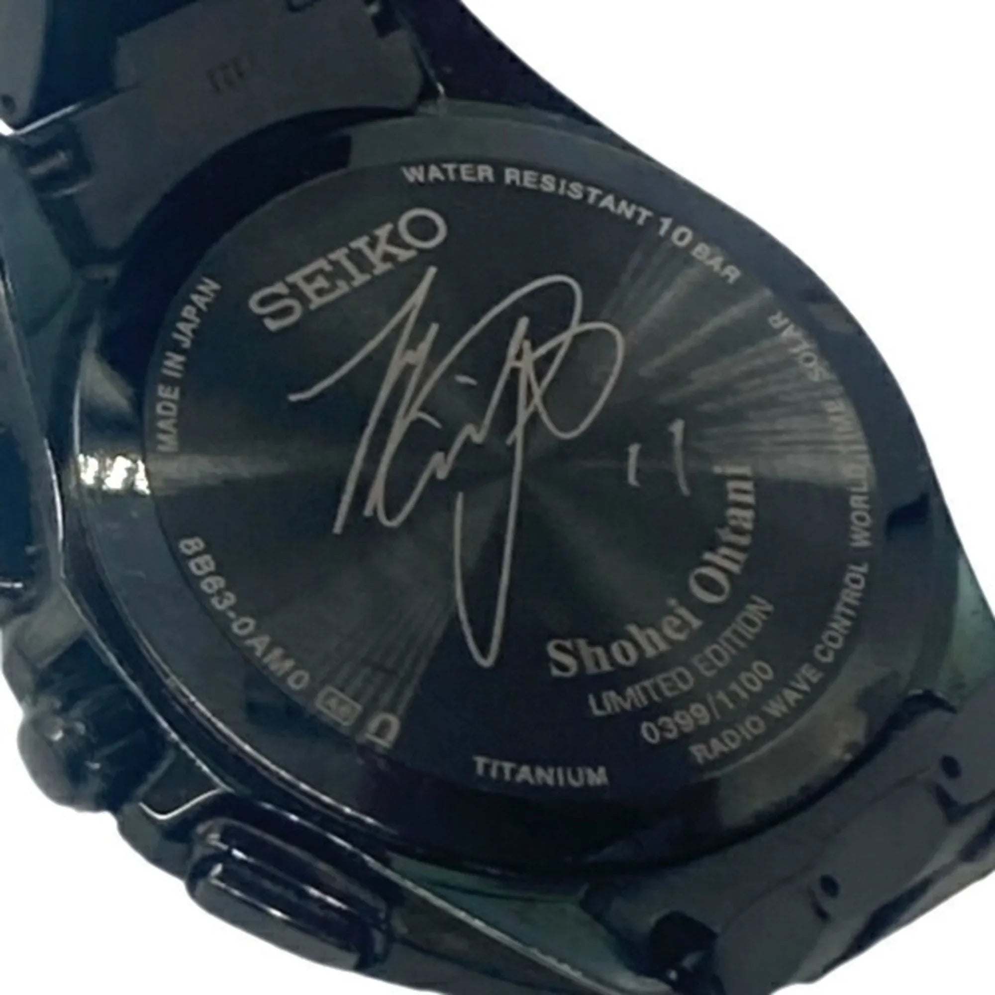 Otani Brights Shohei (Good) Men's SAGA2571100 Watch Titanium Limited SEIKO 8B63-0AM0 Pre-Owned Model