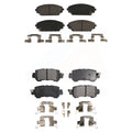 Pads Brake KTC-100292 Ceramic For Front Mazda Kit Rear CX-3 2016-2018
