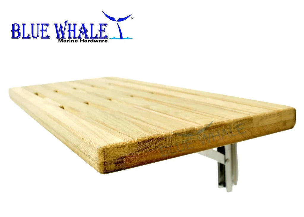 BL31122499 Shower Board Boat Slatted Teak for Folding Flip Bed Bench and Seat, Base Bench