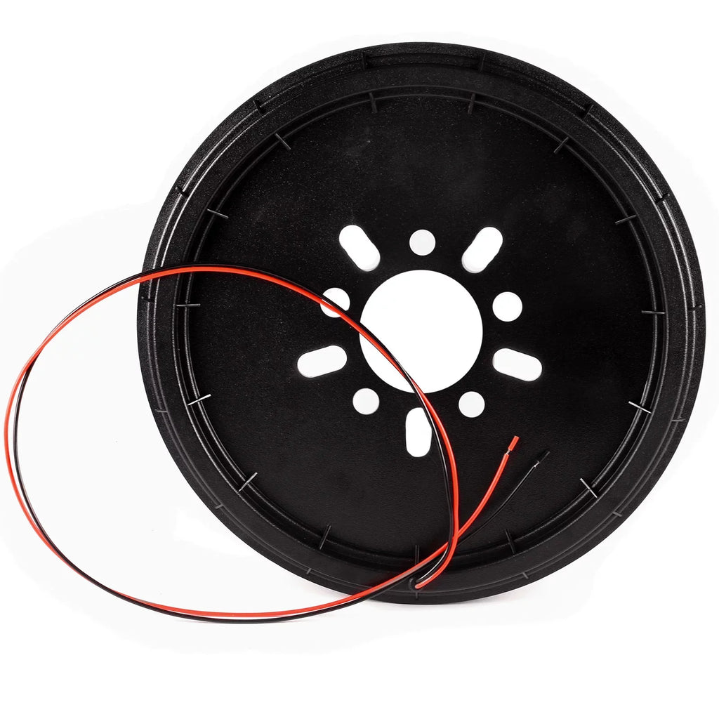 LED Light Wheel JK Models Backup Tire with with Red JKU Compatible Brake Jeep Krator Spare (Including 1987-2021 Brake Lights Third JL Light 3rd Camera), Wrangler a
