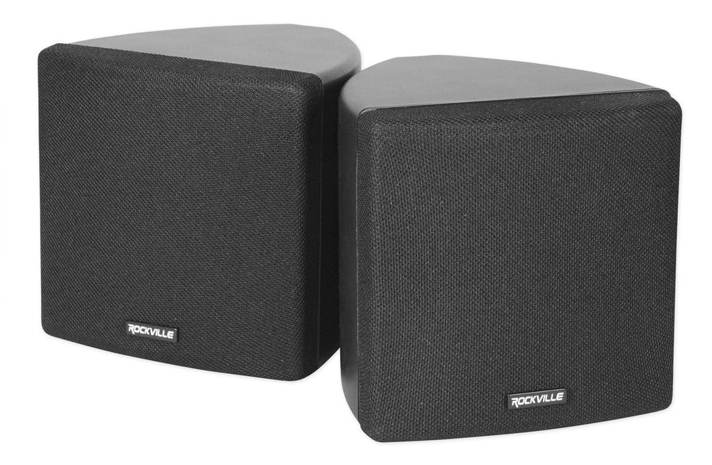 Audio Receiver+(6) Cube+(2) Speakers Pendant+Ceiling 3.5" JBL Home Black 6-Zone