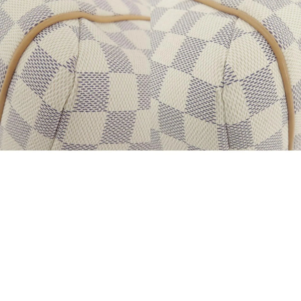 Damier (Good) Totally Azur Tote Vuitton N41280 Women's Bag Canvas Louis LOUIS Pre-Owned VUITTON PM