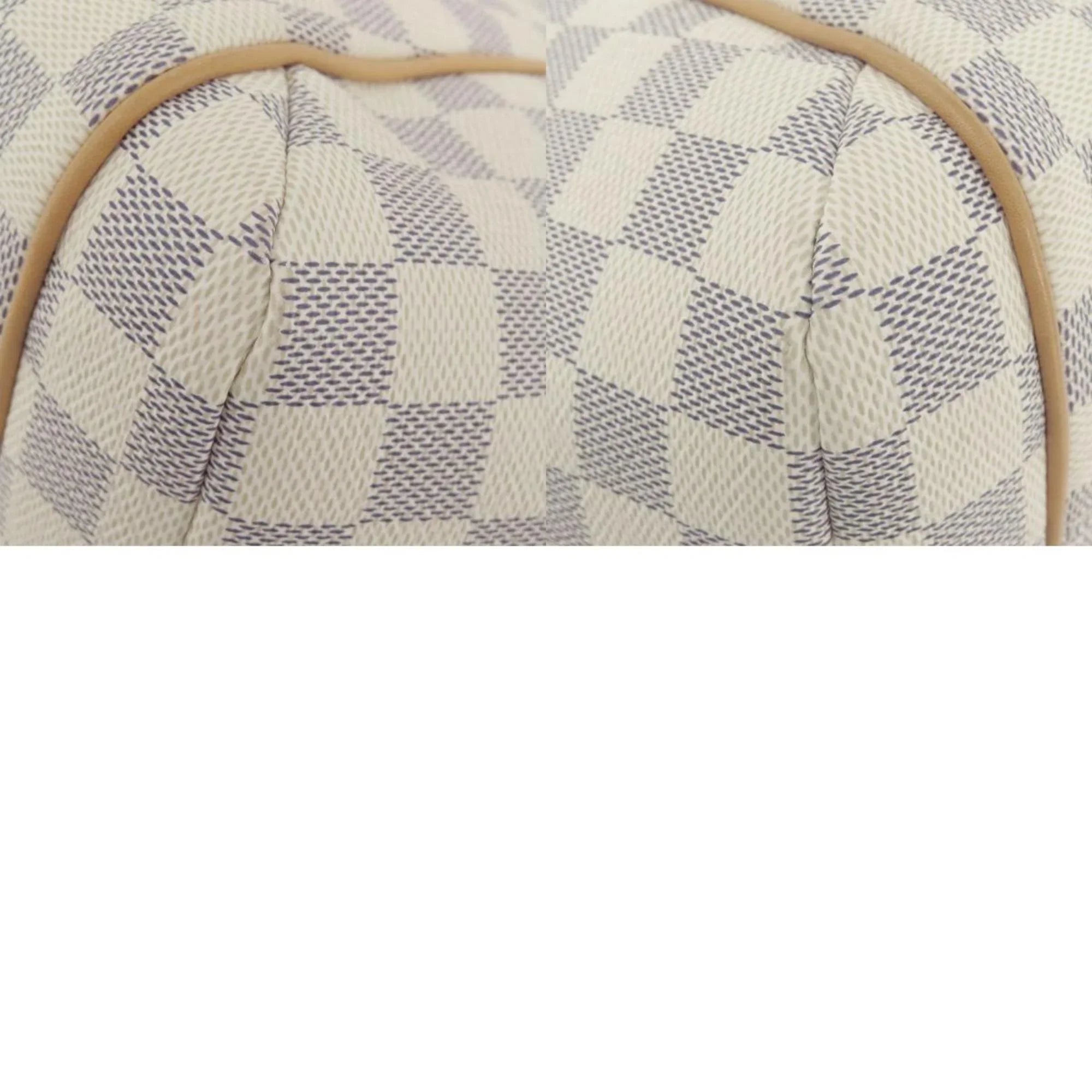 Damier (Good) Totally Azur Tote Vuitton N41280 Women's Bag Canvas Louis LOUIS Pre-Owned VUITTON PM