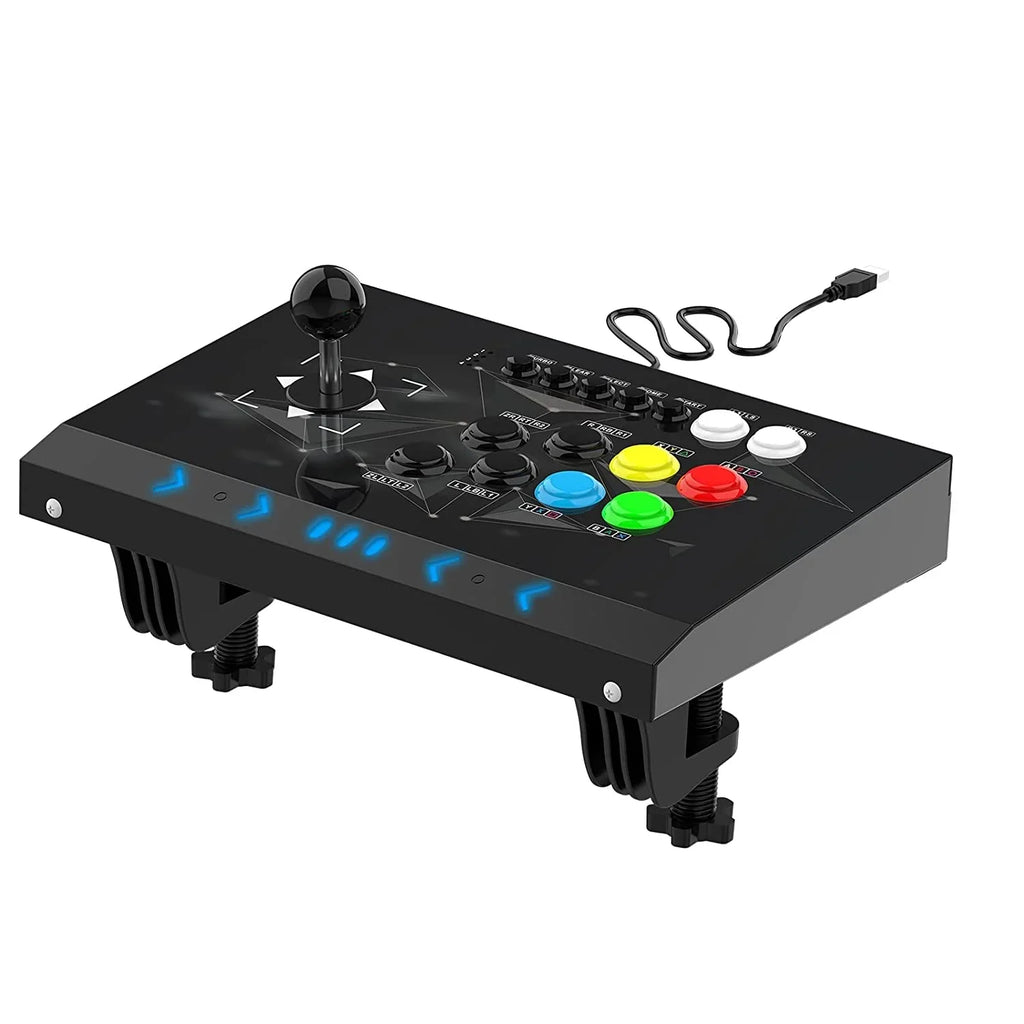 Fight Sticks Pro, PS3,Raspberry Nintendo PC Stick for Joystick PS Fighter PC,Arcade Controller Mini, Video Switch, Fighting Android PC, Classic, NeoGeo Pi, Joysticks Street Game Fight NEOGEO