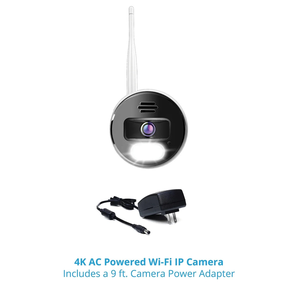 Audio with Wi-Fi IP Camera Owl HD 4K 2-Way Night