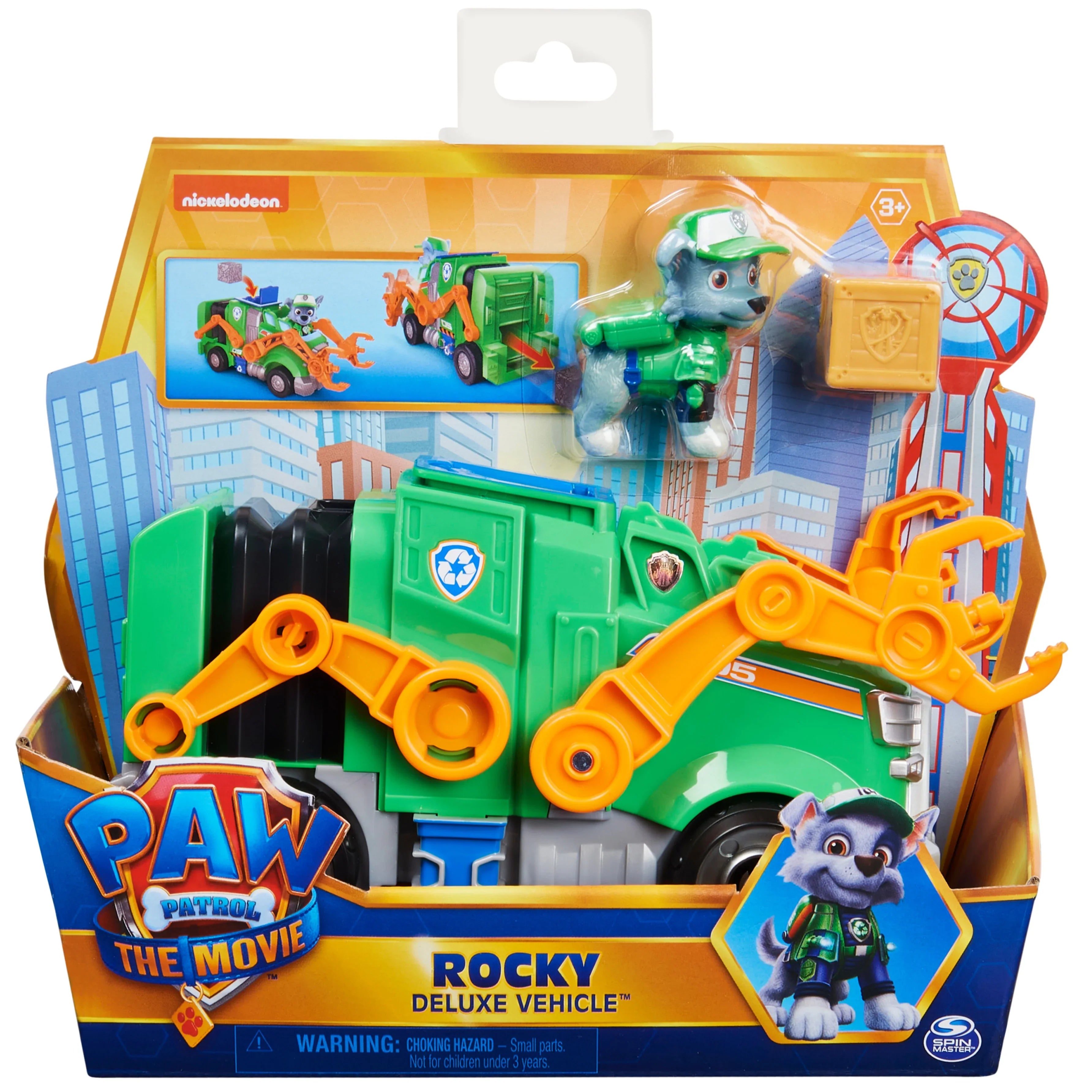 Rocky Patrol, Deluxe Transforming Vehicle Movie PAW