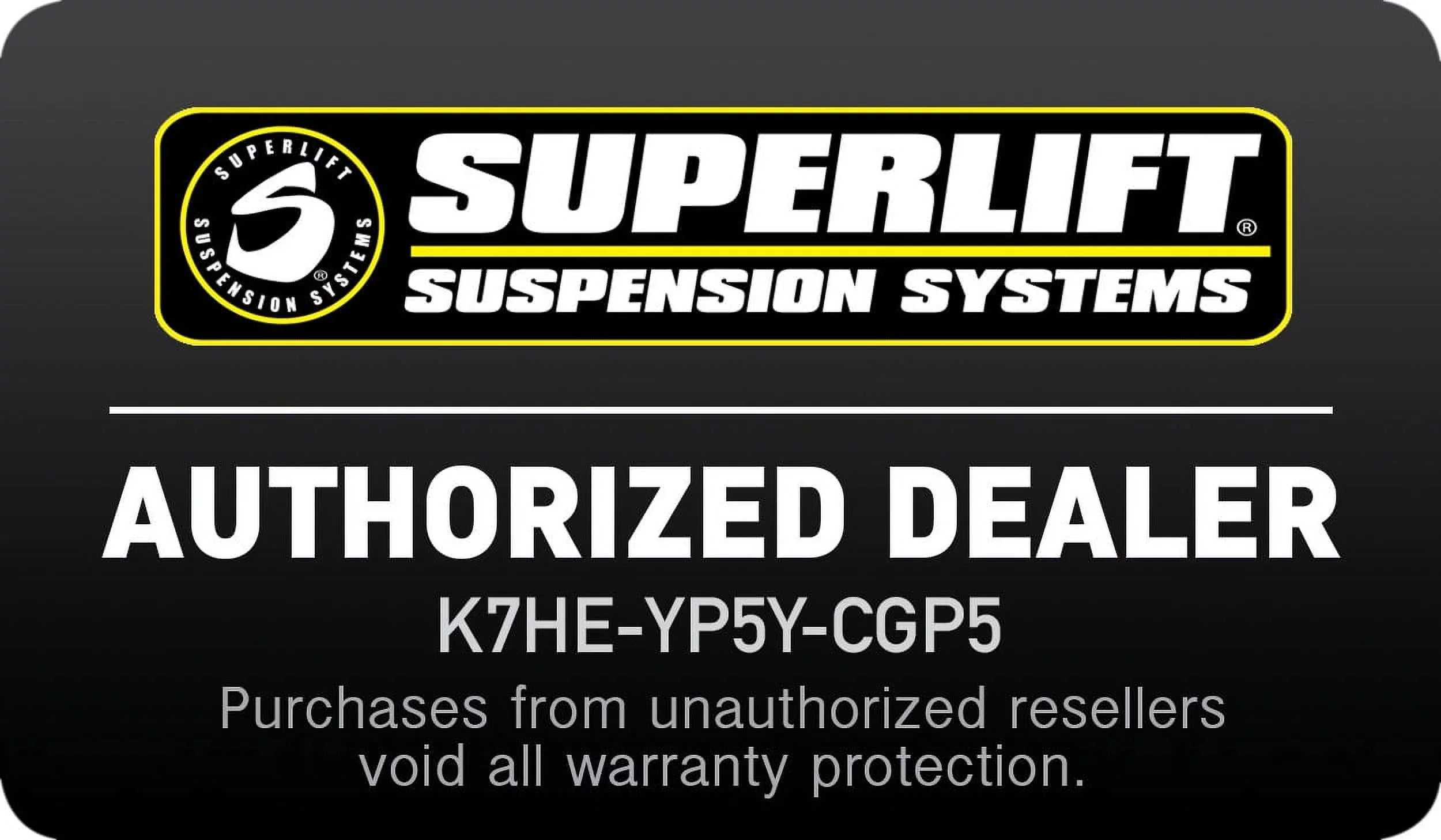 1993-1998 Upper/lower Fits Mount JEEP 85272 JEEP Absorbr select: w/Stem GRAND Shok Superlift for 84-01 Cherokee CHEROKEE, 1986-1992 COMANCHE Jeep XJ
