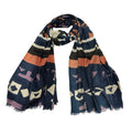 James Scarf Above Blend Lightweight Cheung Cut by Paul Cashmere/Wool A Cashmere -