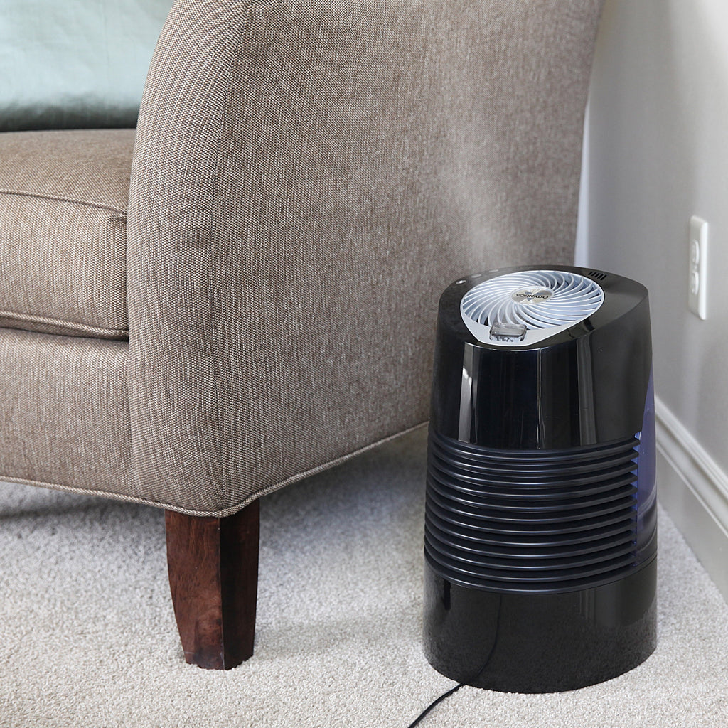 New Whole 3 and Room Black Ultrasonic Humidifier, Blue, Ultra Vornado