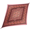 Silk EN Scarf INDE CHASSE Women's (Like Pink New) HERMES Hunting Pleated Carre Indian Hermes 100% aq5273 90 Pre-Owned