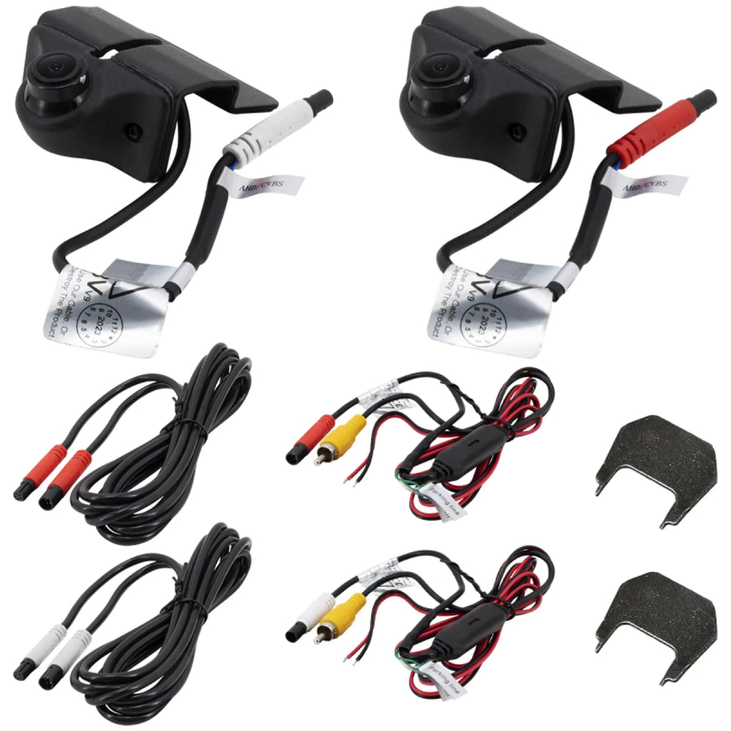 Camera Switcher Video with & JK Blind VS41 Spot Wrangler Compatible Monitors 480P AHD Echomaster Camera Kit For 720P/CVBS Input HDBJK NTSC