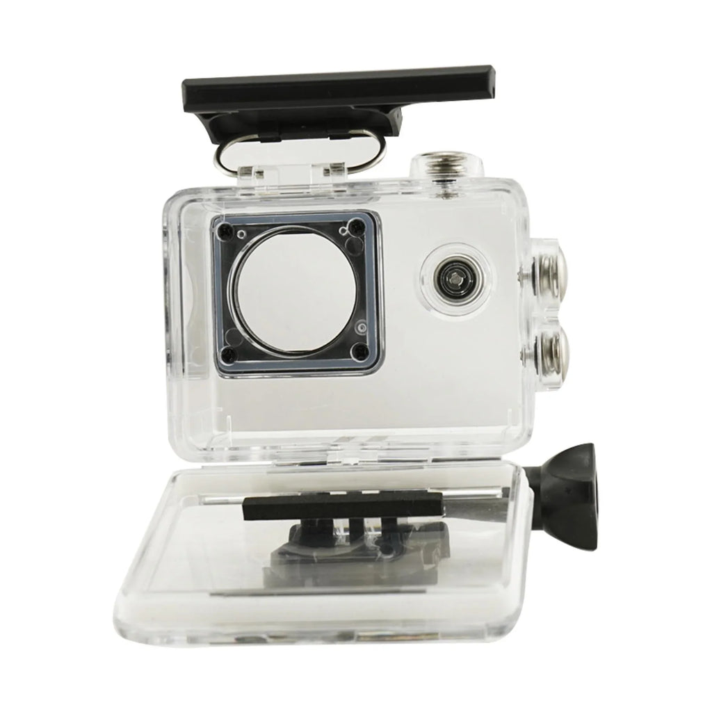 Included and Action with Crystal Adventure - WiFi Waterproof Video, Long-Lasting Record Case Our Every Clear Camera Sound, Silver 1080P