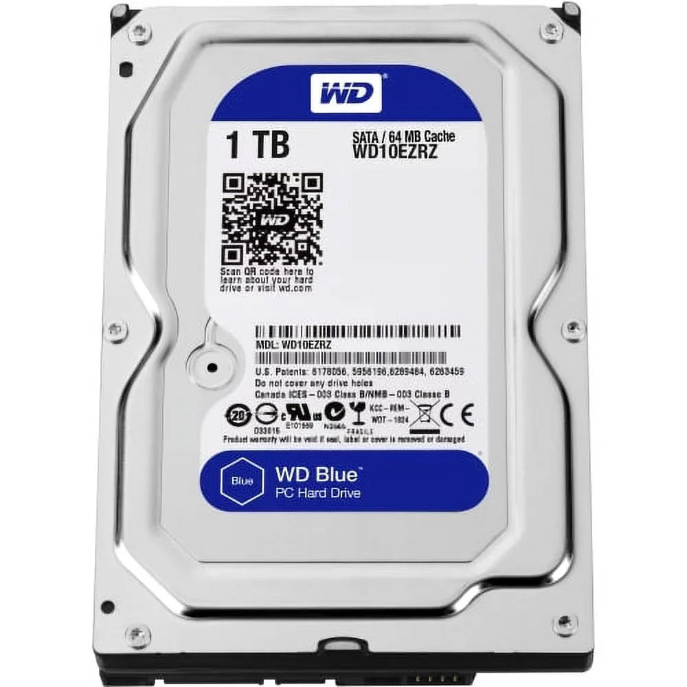 6 MB Buffer Blue 5400 WD10EZRZ Gb/s 3.5-inch 64 RPM Hard 1TB Drive WD SATA