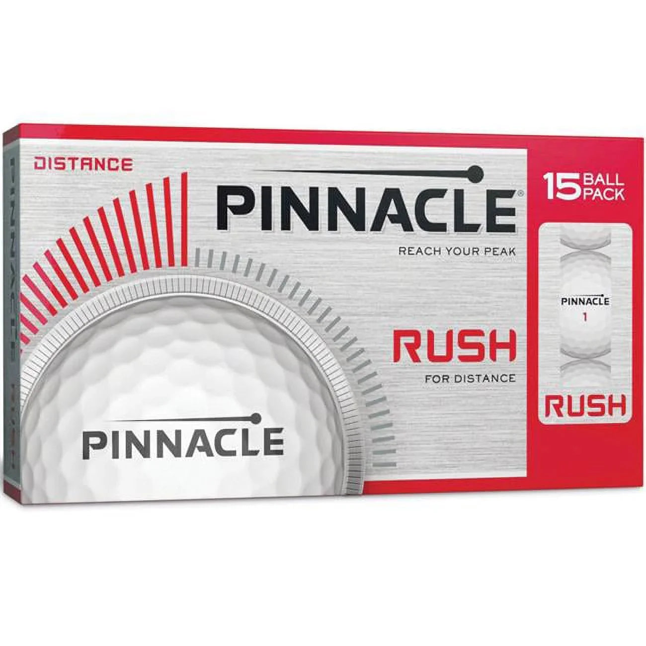 Pack - Pinnacle White 15 Rush of Balls Golf