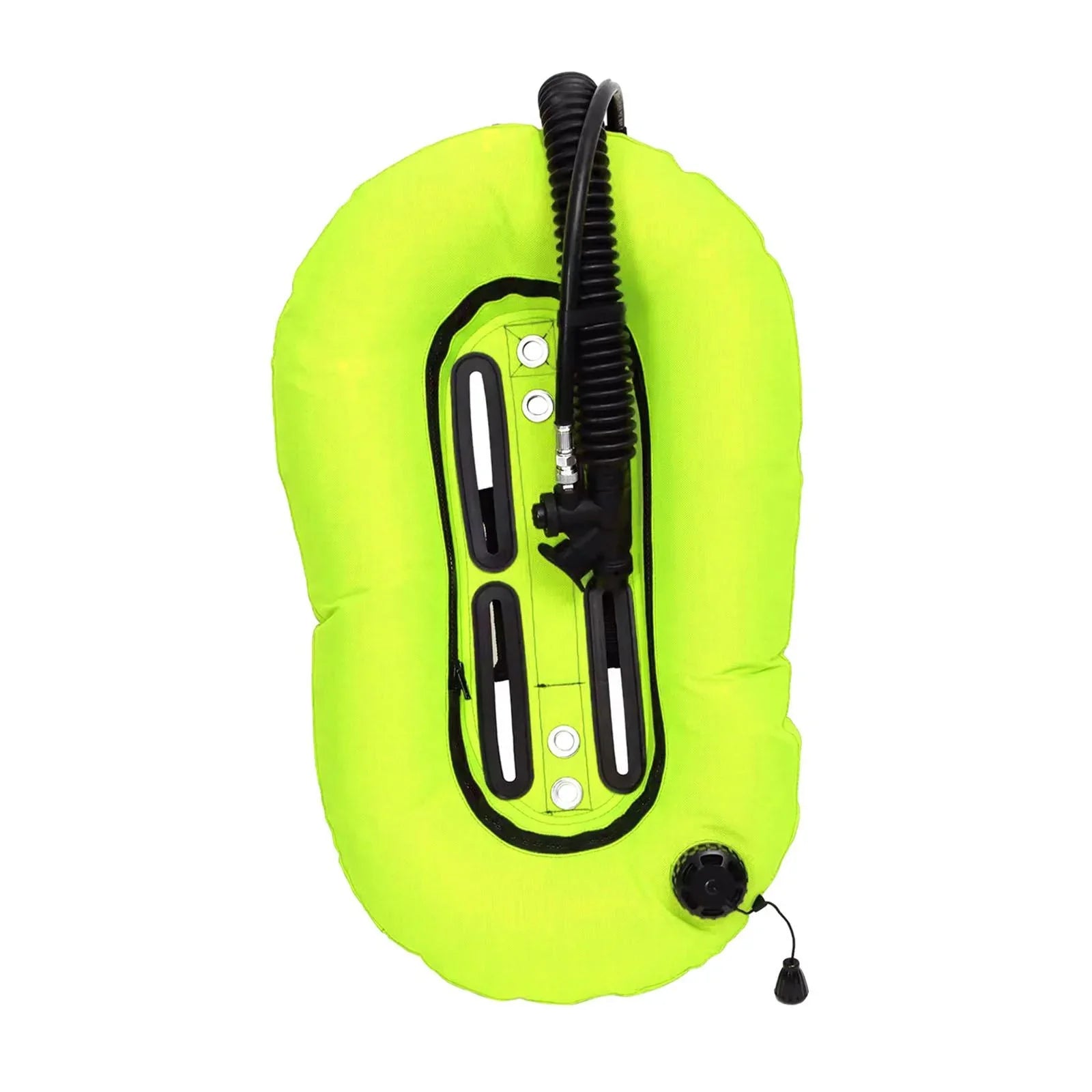 Scuba Wing Yellow Set Compensator,Easy BCD Use,Durability for Buoyancy funtasica Single Diving Diving to Snorkeling Scuba Adult Donut Tank,BCD