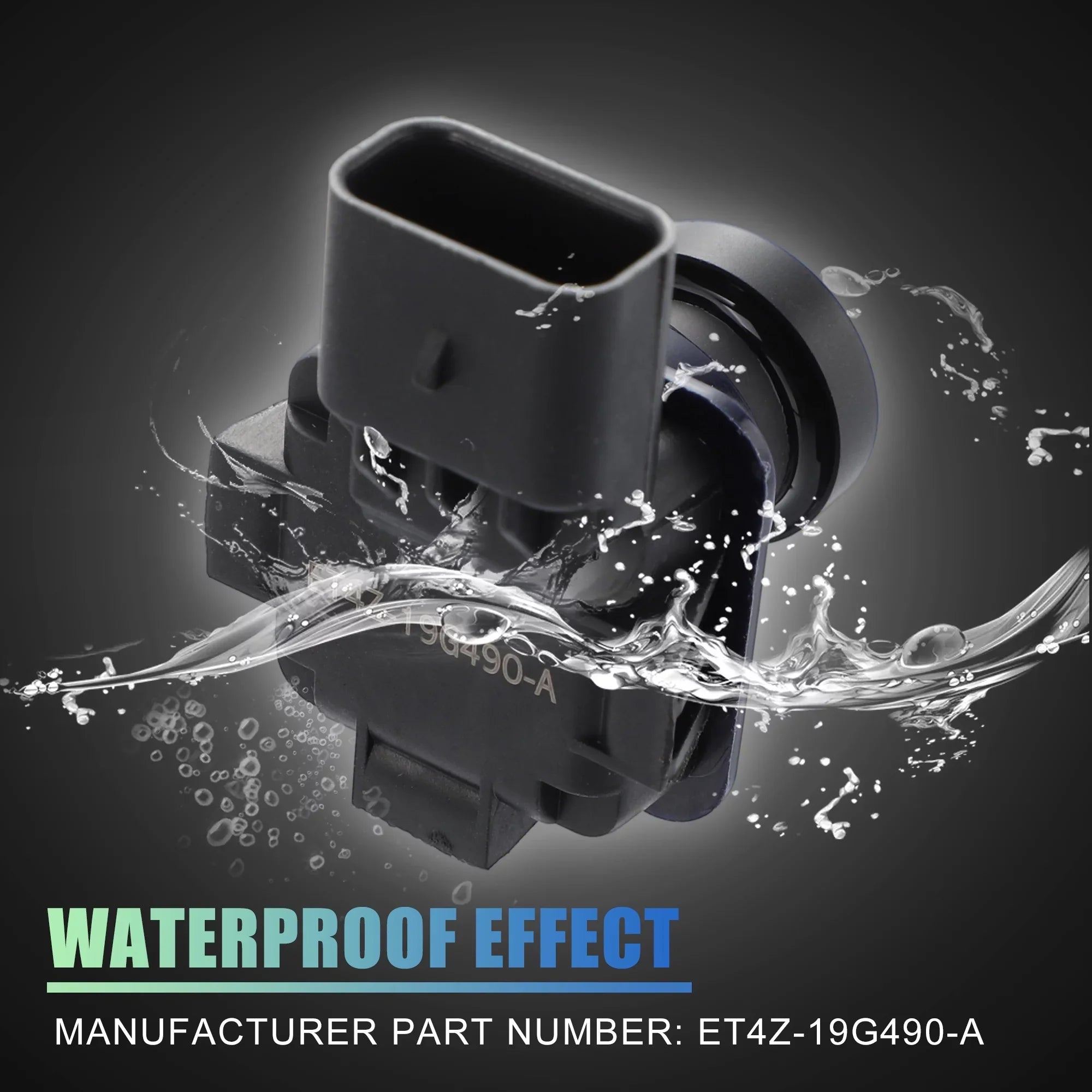 View Replace Waterproof Edge for Camera Reverse Parking Ford ET4Z-19G490-A Camera Back Backup Car 2013-2014 Up Rear