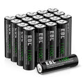 Pack), Rechargeable a AA Long-Lasting 1.2 EBL Batteries Batteries Volts Double (20