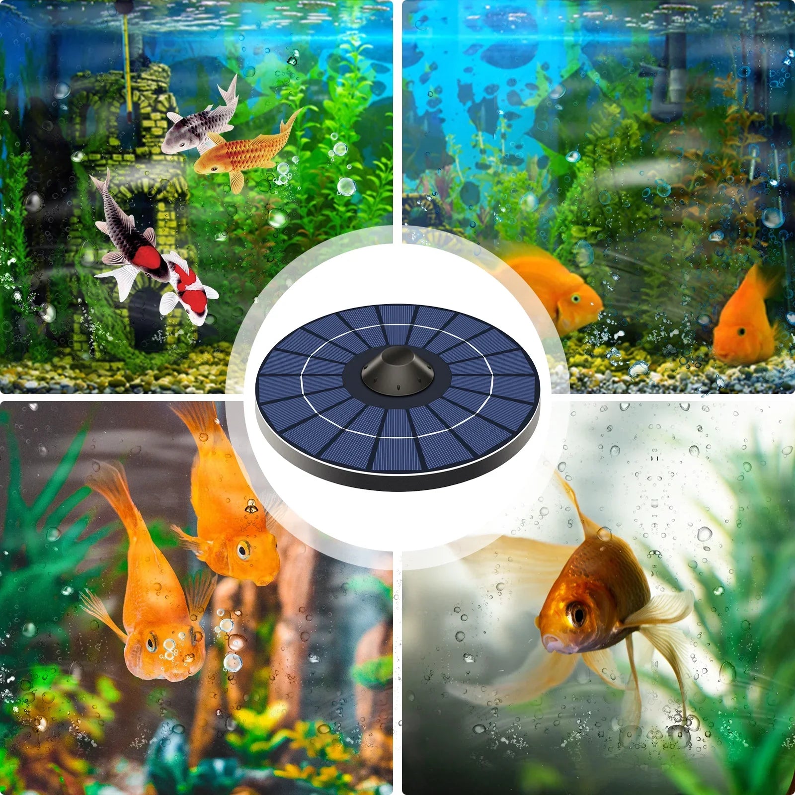 Bubble Aerator Tank Water Fish Pump Rookin Pump Small Air Small Pond Water Pristin Aerator Stone mewmewcat Aerator Stone Water Air Pond Stone Bubble Instrument,Pond Bubble Solar Pond Tank Air