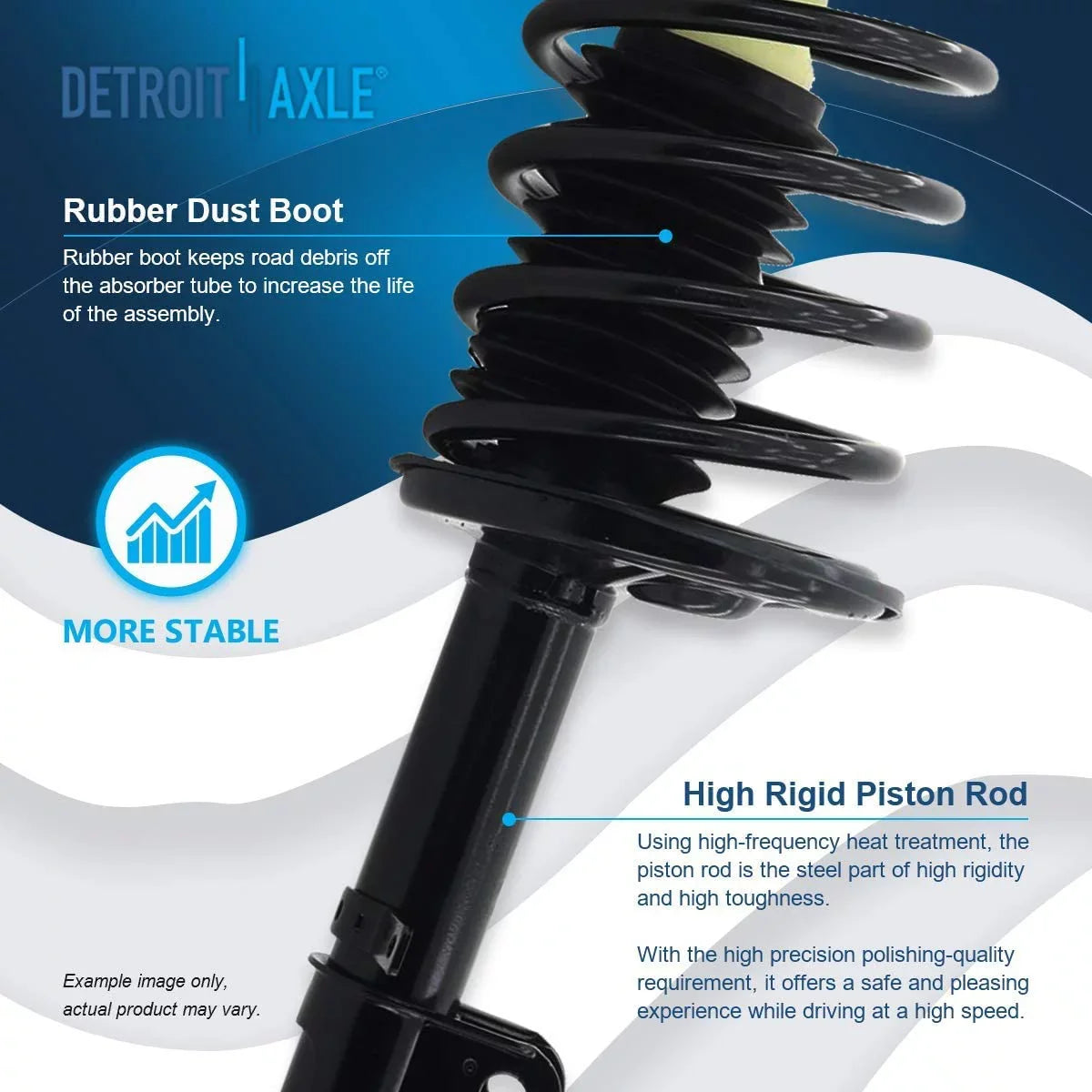 1999 1994 1998-2002 Struts 1993-02 Chevy Struts for - Complete Toyota Detroit Corolla Assembly Replacement 1998 Spring Ready Front 1997 Prizm w/Coil Struts 2 Axle 1995 2001 2000 1996