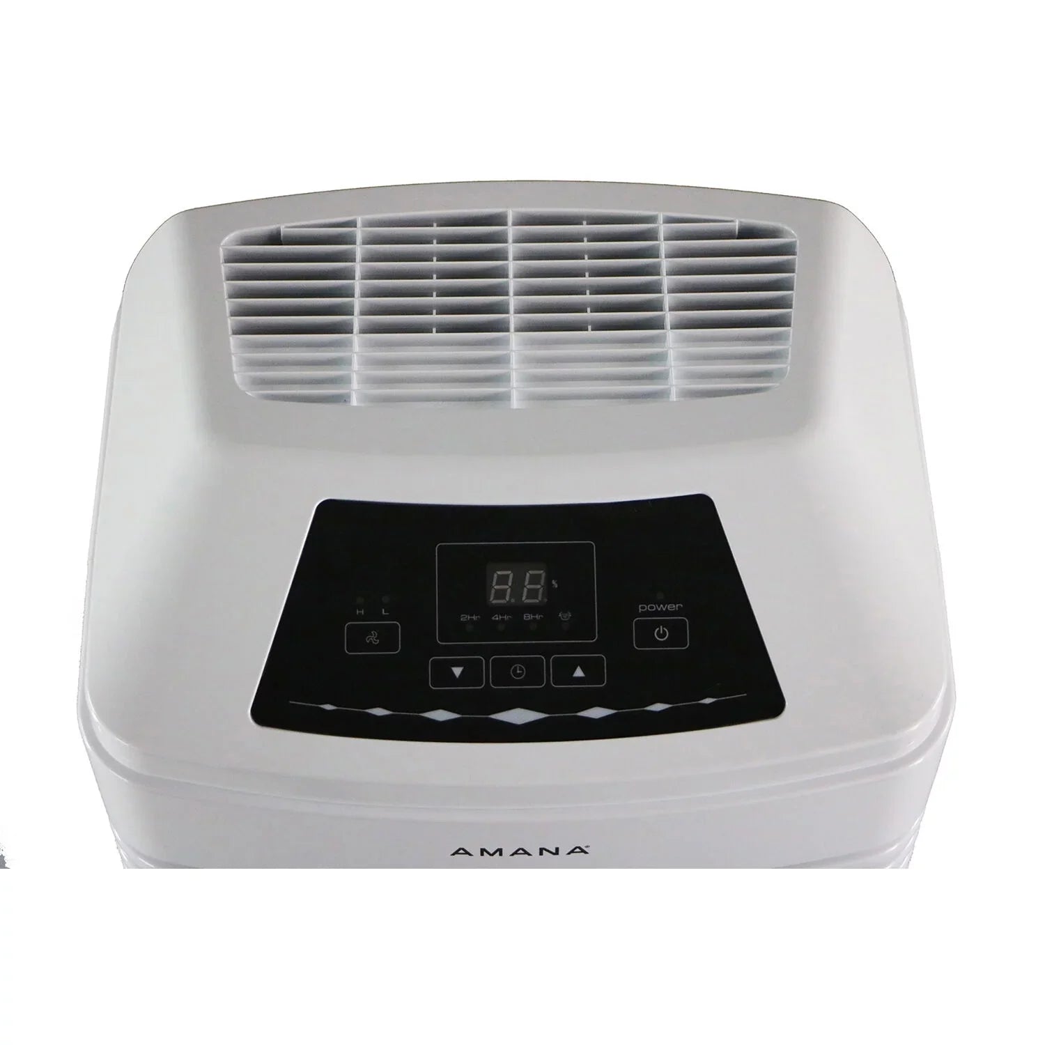 (Refurbished) Restored 1,800 Dehumidifier Amana in 48 Humidistat, White Automatic Adjustable Shut-off Ft Sq Pt -