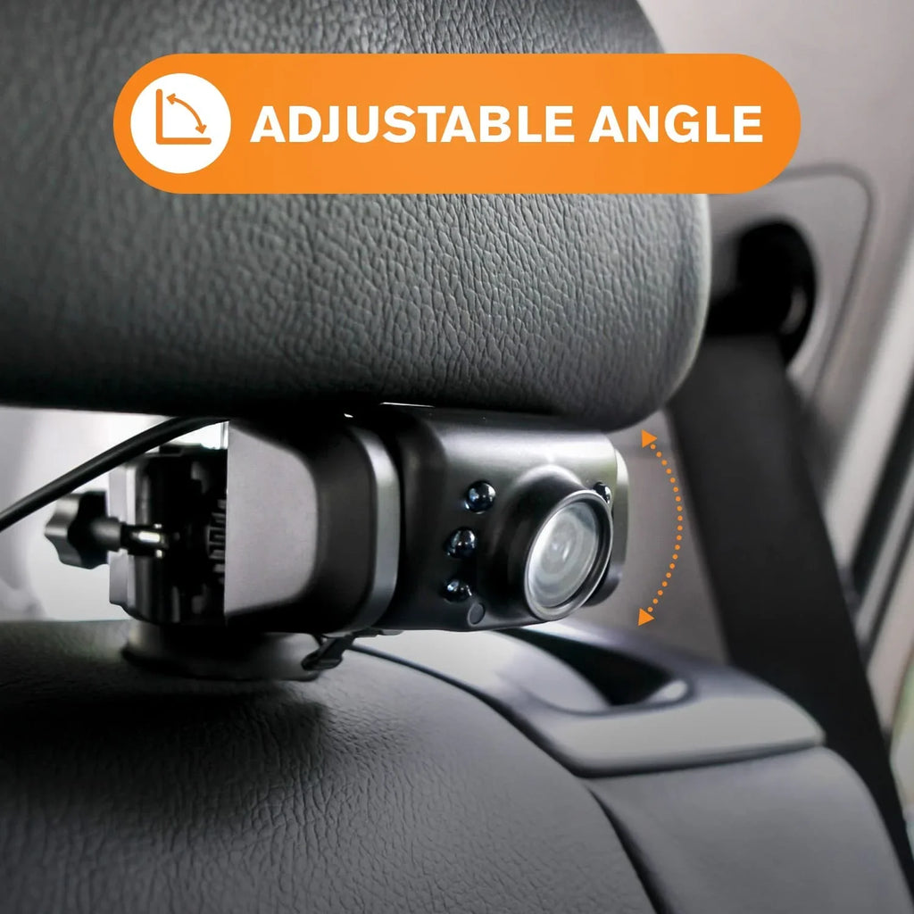 Mounts , Digital Universally 4.3 Headrest Cam, Transmission, with Vision onto Compatible, Display, and/or Portable Night Baby Wireless Car Yada Monitor Windshield