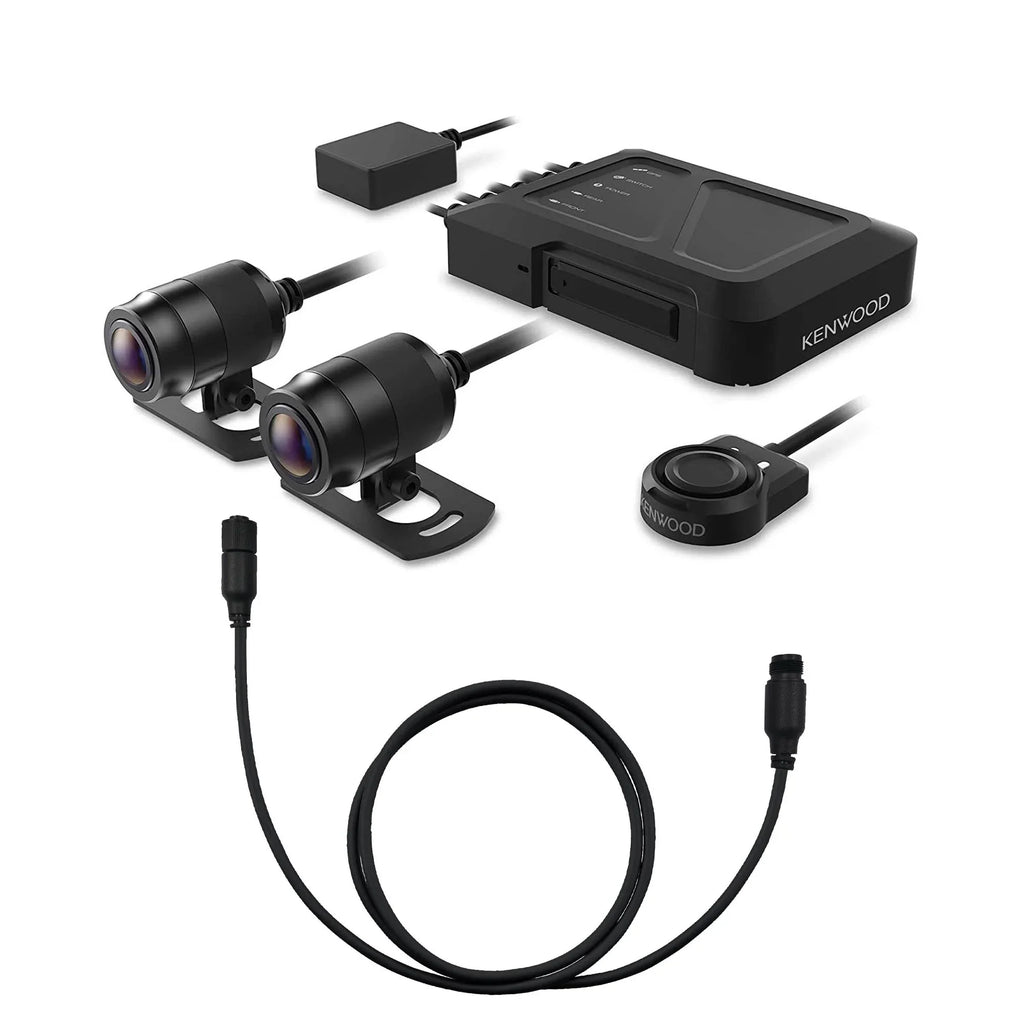 (3m) Motorsports GPS and Rear-View a Extensional Cable Cam STZ-RFCC300 STZ-RF200WD with Dash Camera Kenwood with 9ft HD Kenwood