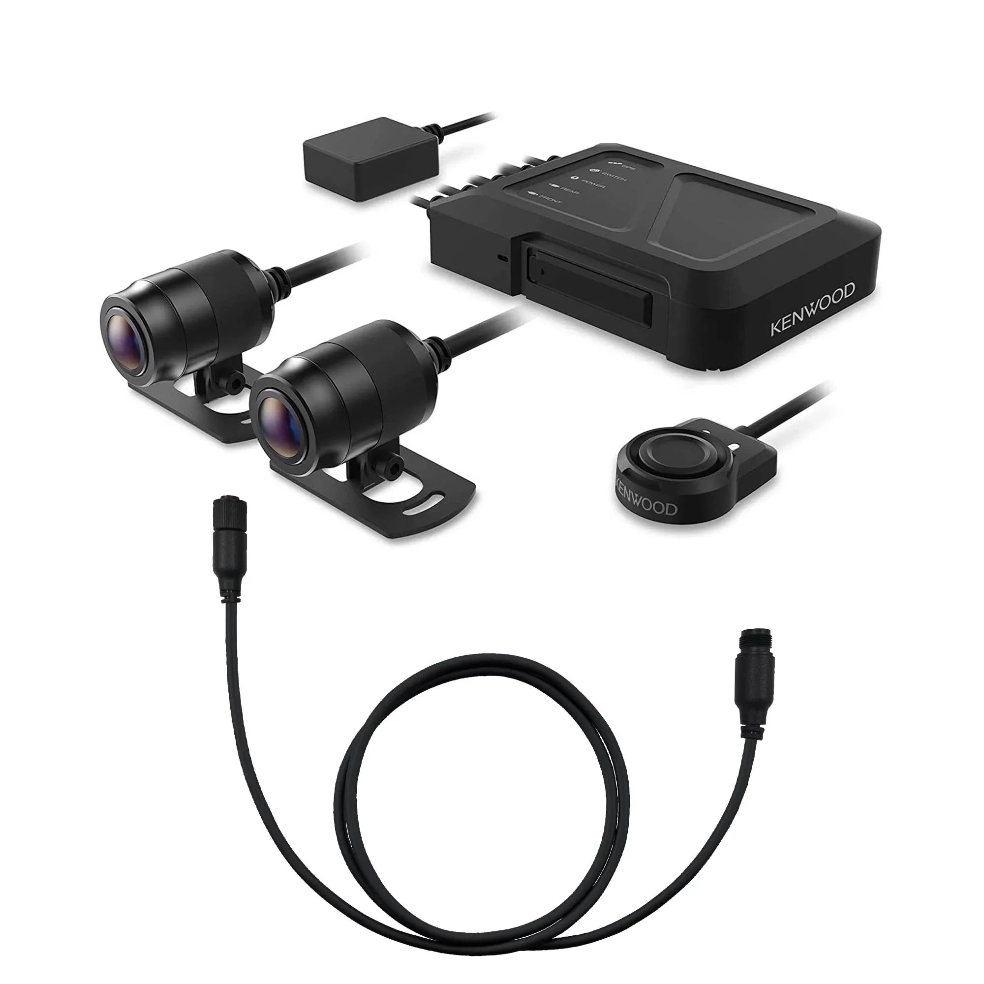 (3m) Motorsports GPS and Rear-View a Extensional Cable Cam STZ-RFCC300 STZ-RF200WD with Dash Camera Kenwood with 9ft HD Kenwood