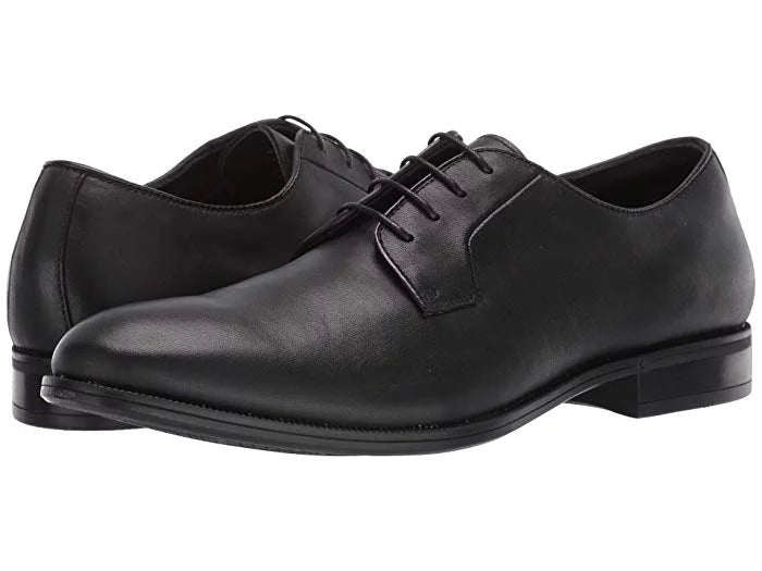 Shoes, Oxfords Leather 10 Plain-Toe BLACK Bailey Rush US Gordon