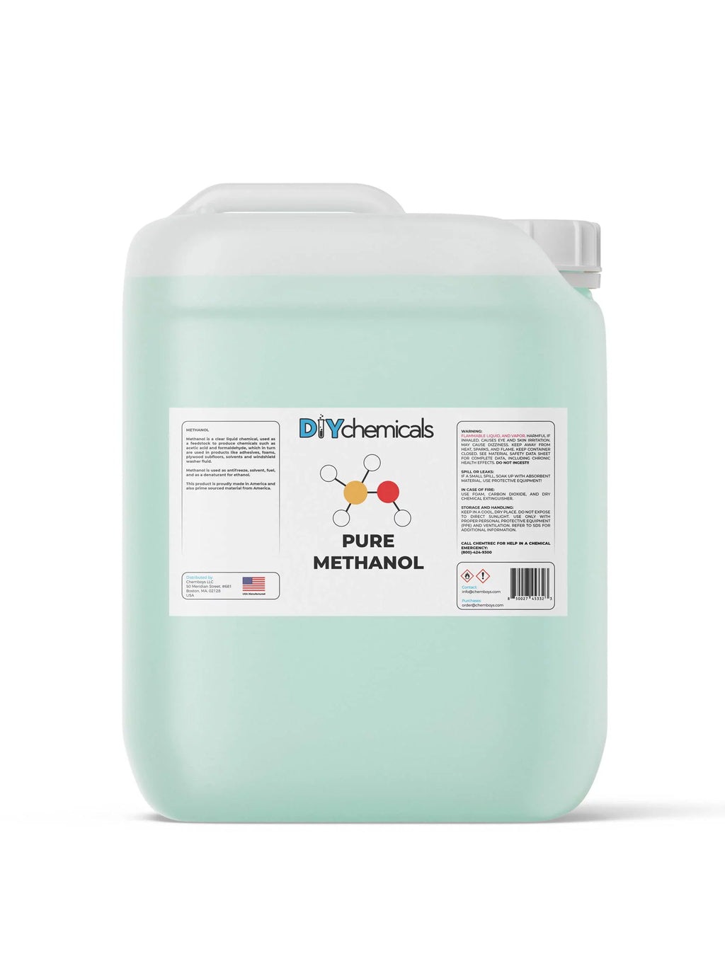 15 Methanol DIYChemicals | Gallon Industrial | Grade