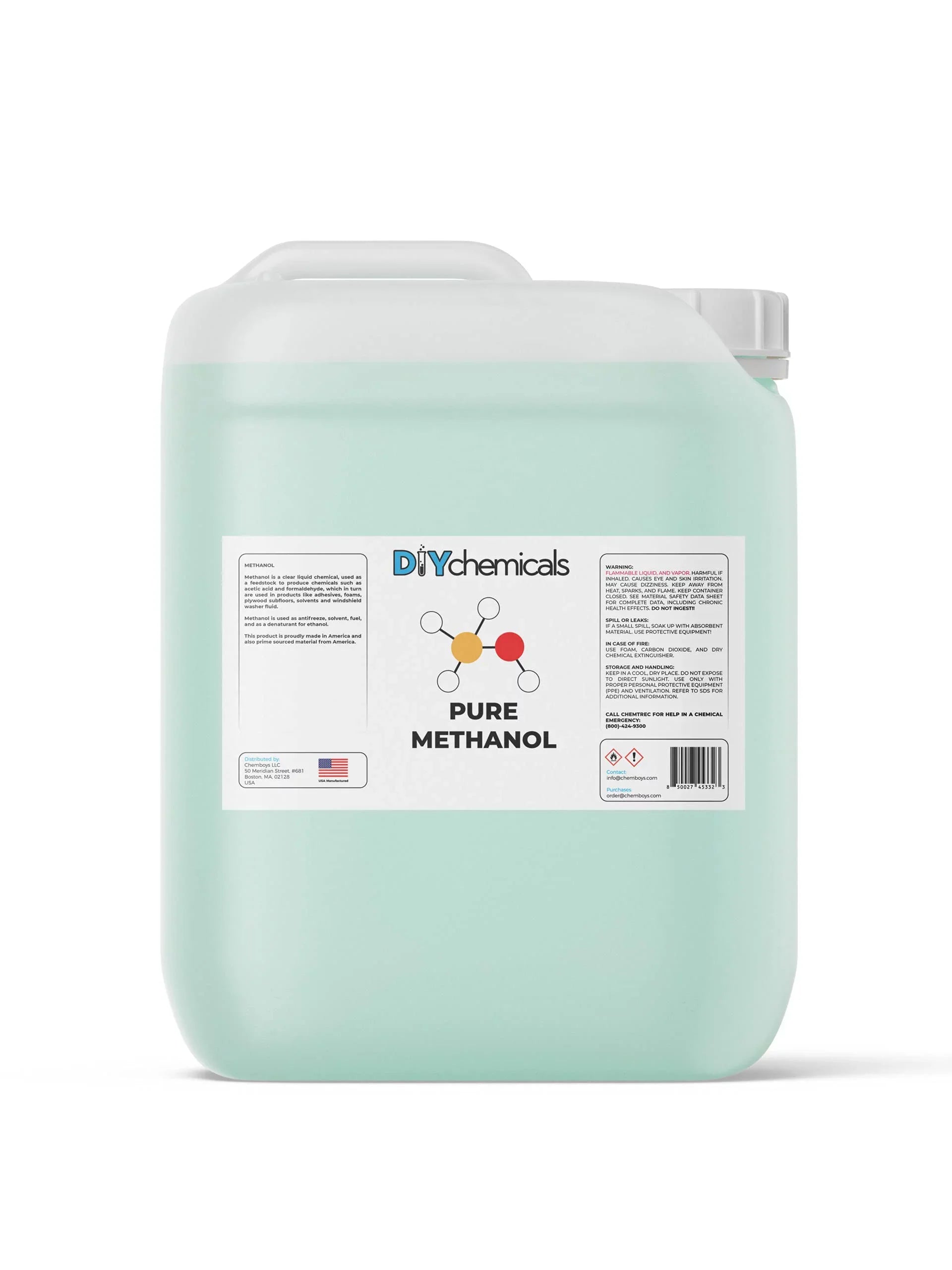 15 Methanol DIYChemicals | Gallon Industrial | Grade
