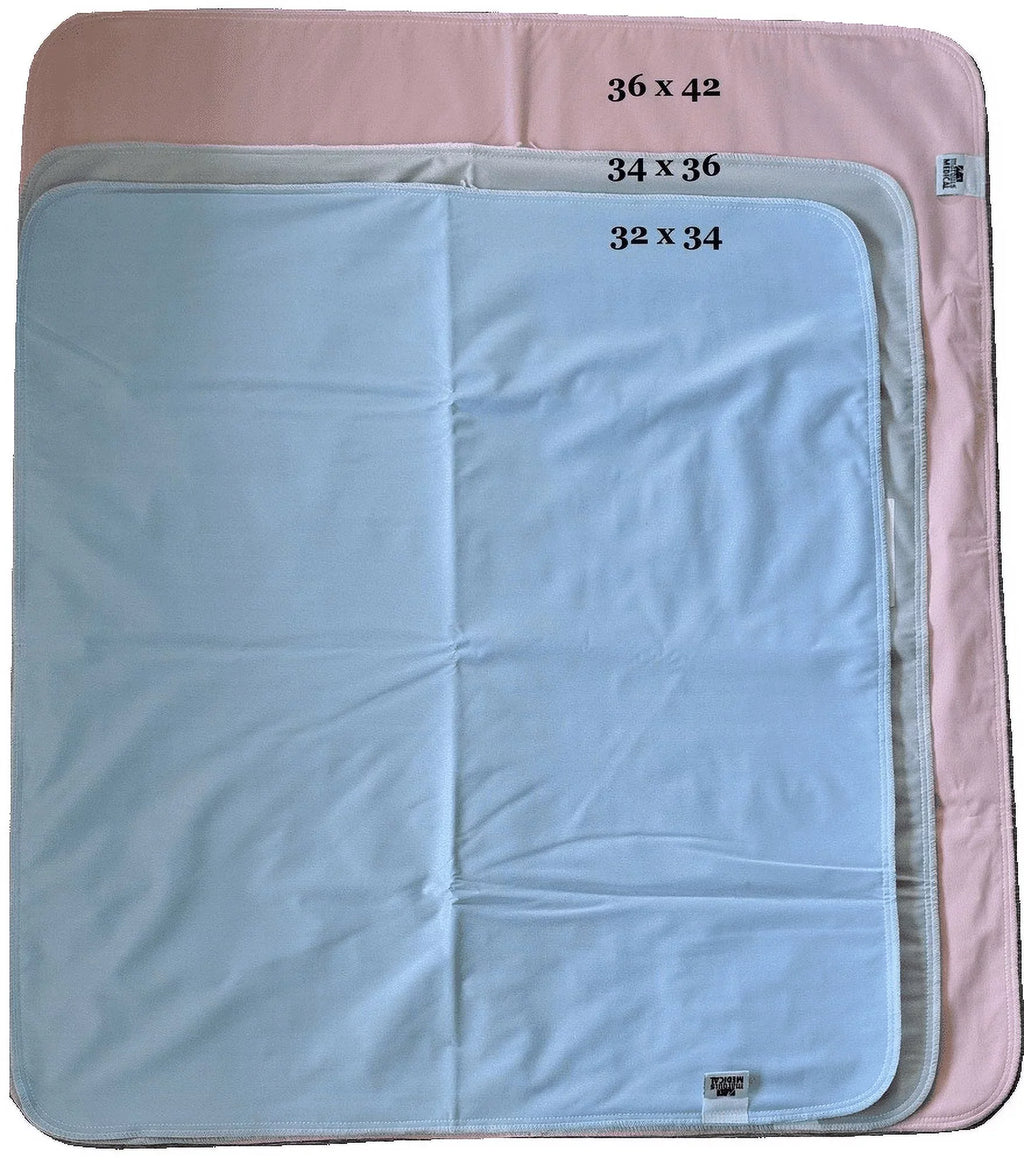 for Waterproof Absorbent Pack 32 Pad x Underpad Urinary 12 Bed Children 34 Washable Incontinence - Green Seniors Protection