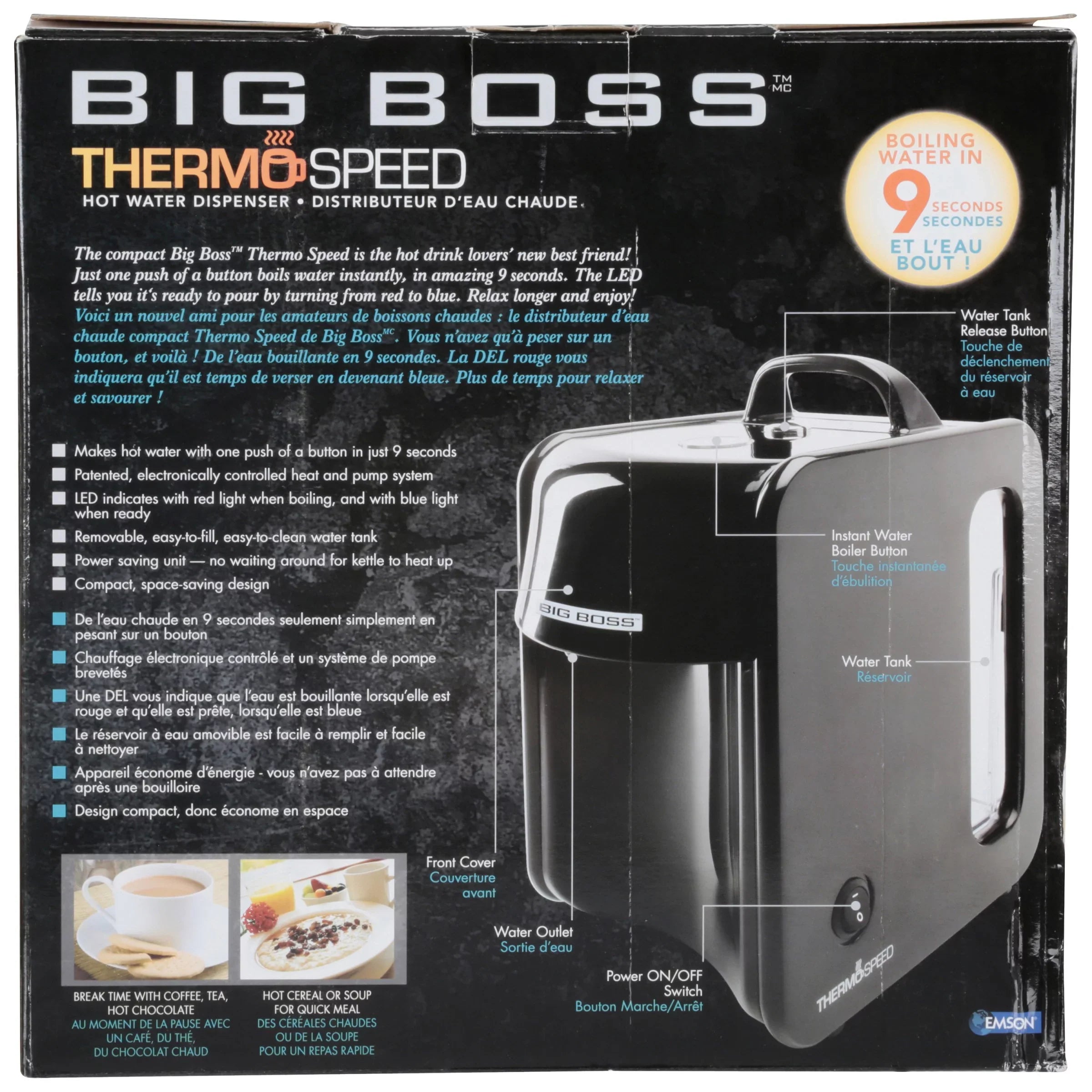 ThermoSpeed Water Box Dispenser Hot Boss™ Big