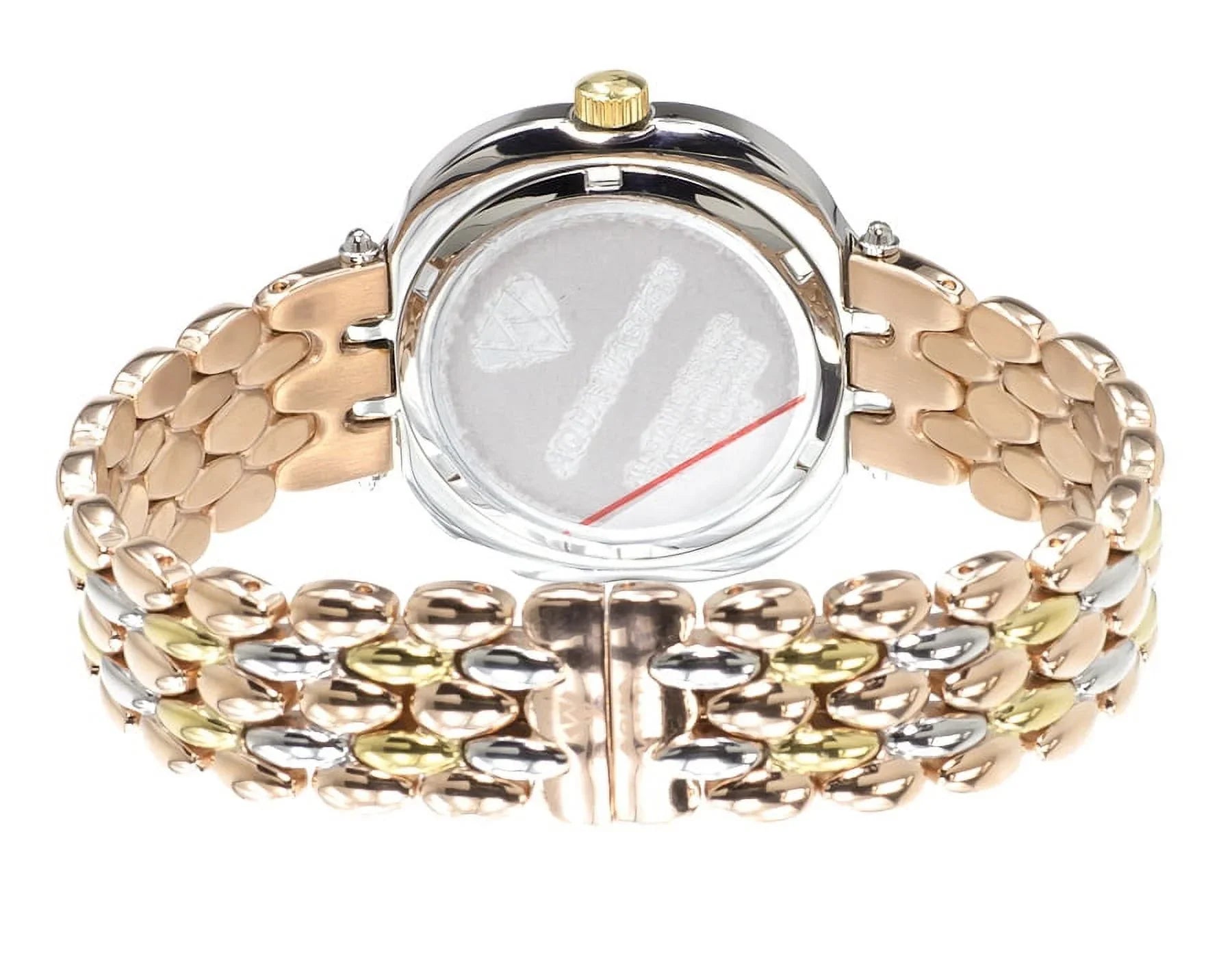 W#342 Tri-Color Diamond Watch ct) Womens (.85