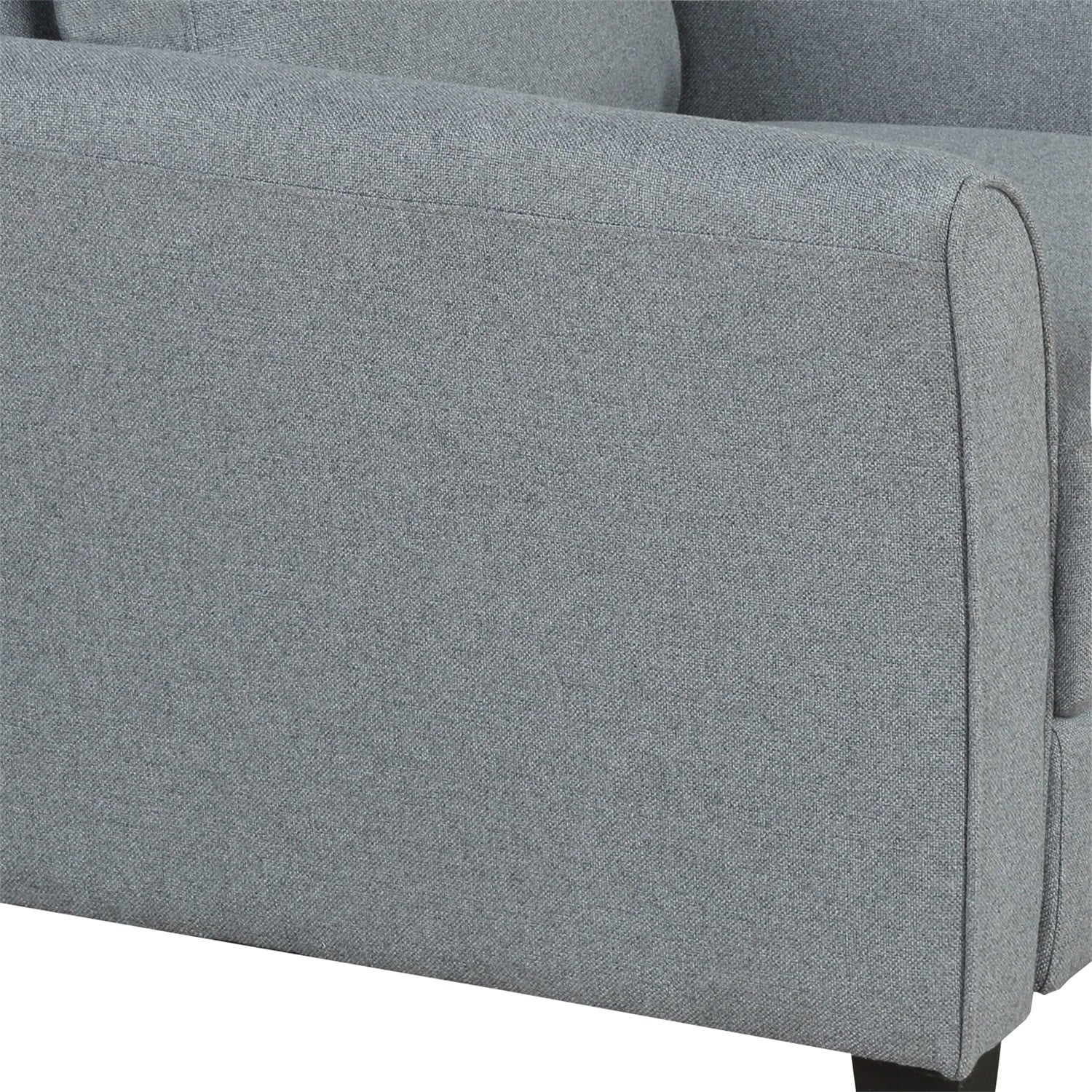 Living and Anself Furniture Room 3-seat (Gray) Sofa chair