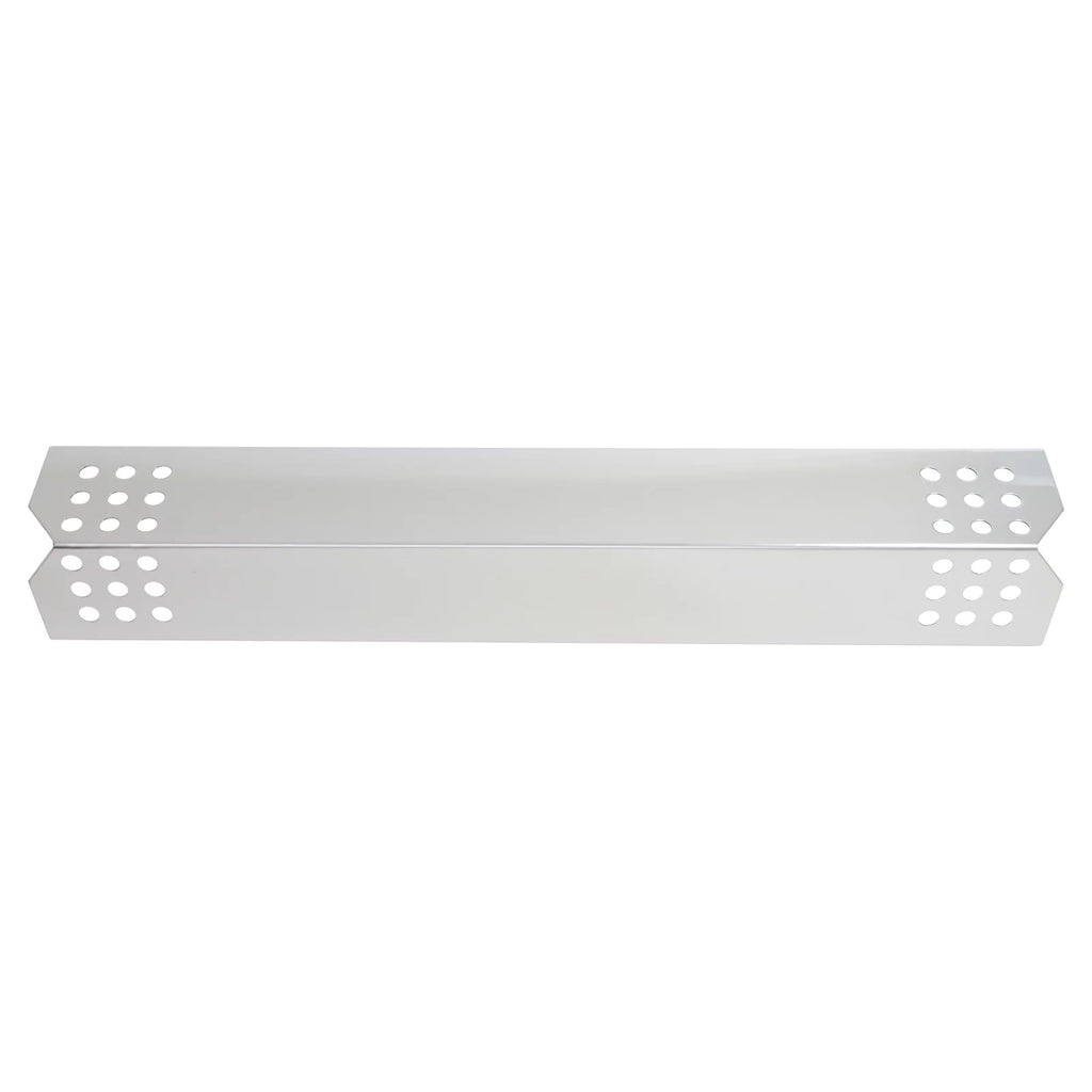 Burner for Shield Kitchenaid Steel 720-0727 Bar, Vaporizer Plate Tent 2-Pack Grill Heat Compatible Stainless Flame Cover 16 BBQ 1/8" Bar, Parts Replacement Flavorizer Barbeque Tamer, -