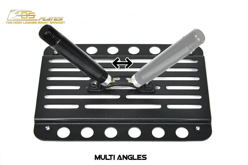 Hook Version Tow Store Online Extreme Mini Cooper Bracket for | Relocator Plate License Size) Replacement 1 Mount EOS Bumper Front Tow-119 Plate (Mid 2014-Present