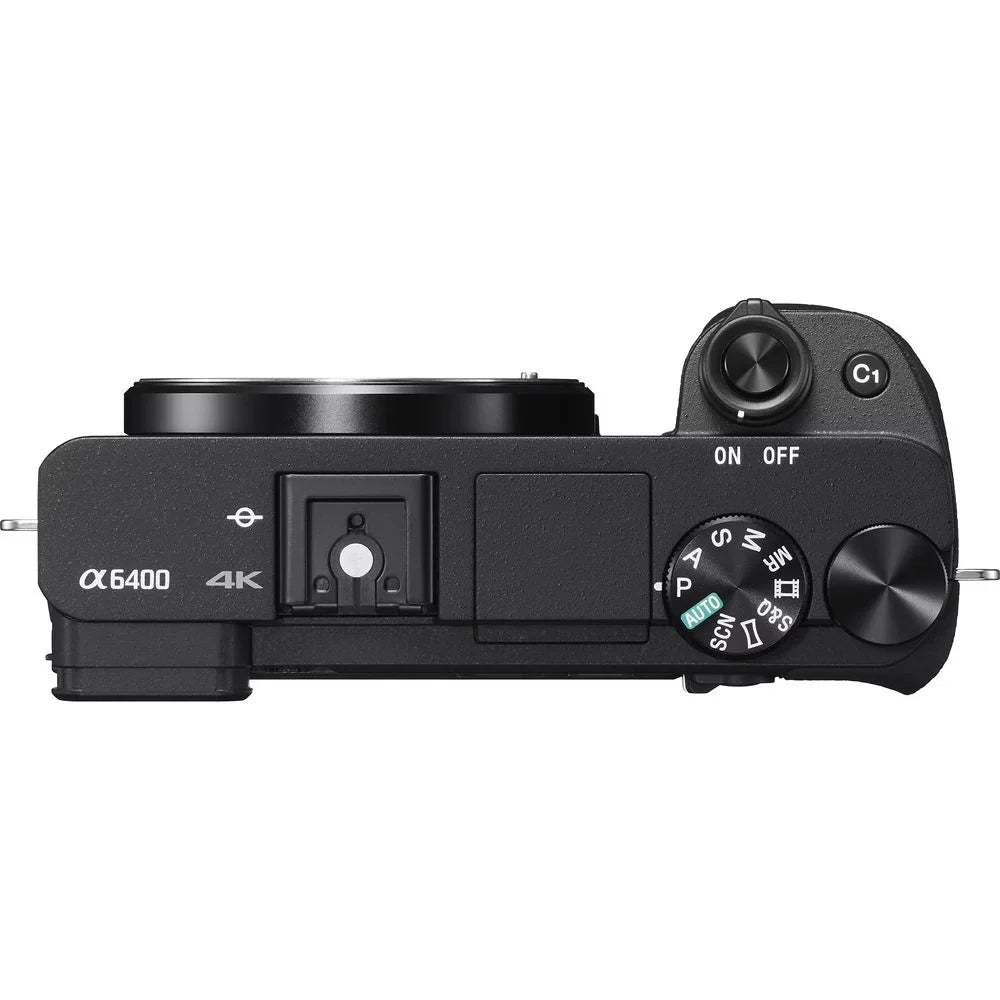 a6400 OSS Mirrorless Camera And f/1.8 35mm UV + + + More! Lens Filter Handbag + 64GB Sony