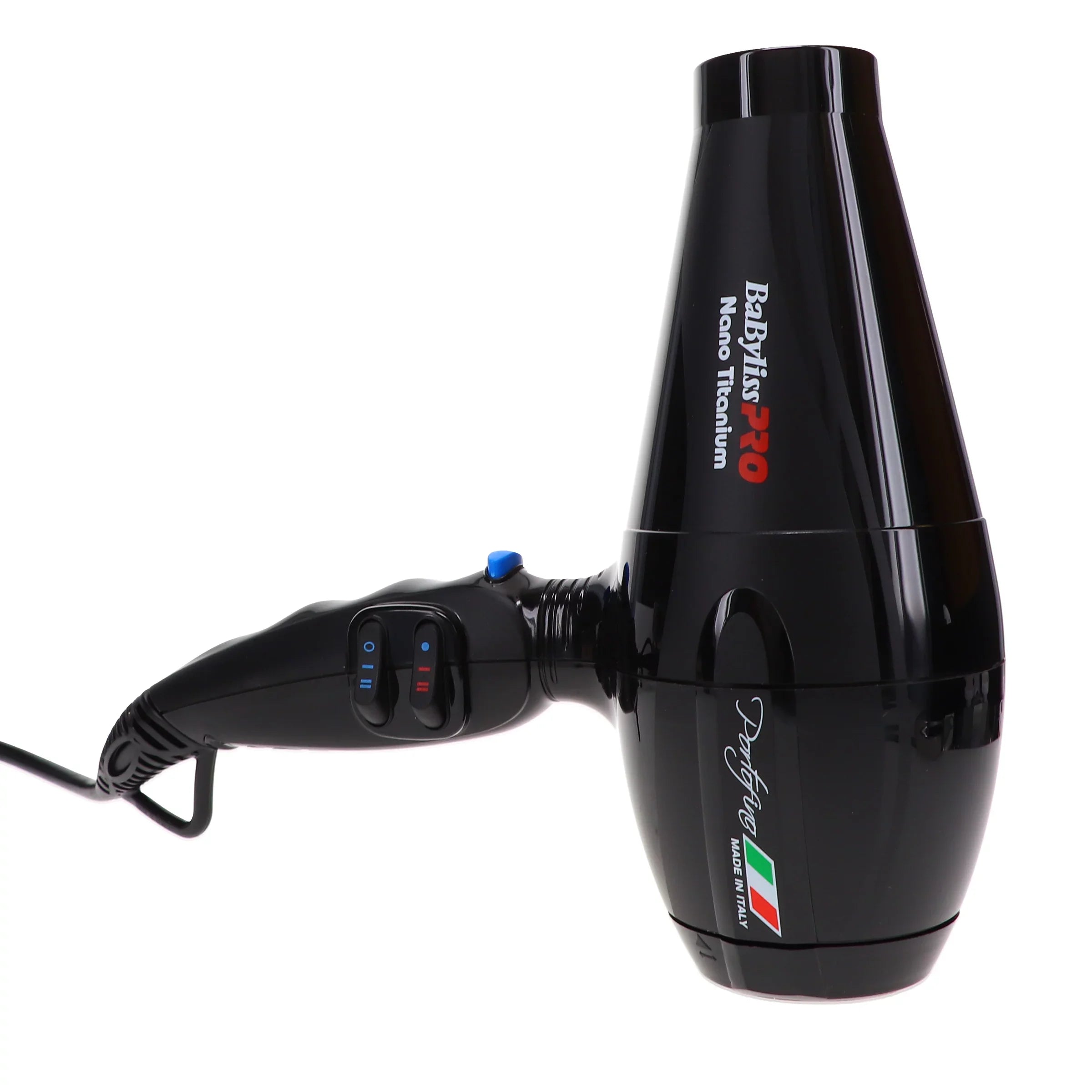 Full-Size Dryer BaBylissPRO Black Titanium Portofino Nano