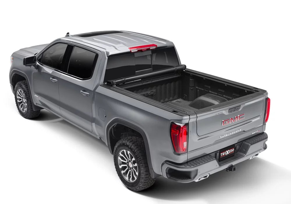 | Cover (79.4") Up 2019 TruXedo Compatible 7" 6' - Chevy/GMC Pro Bed | Roll 2023 Bed X15 tailgate works 1472601 Silverado/Sierra, with Tonneau Soft MultiPro/Flex w/ Truck