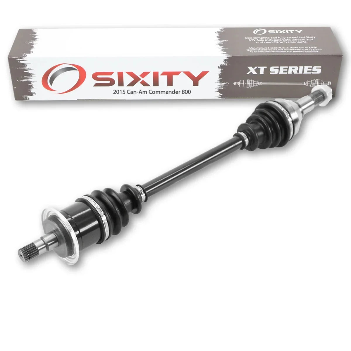 Axle compatible Sixity Left Front XT Commander 800 2015 DPS with STD Can-Am 4X4 - XT