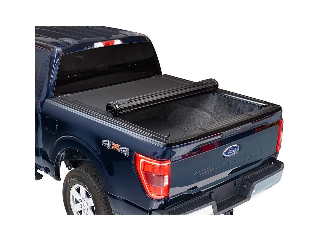 BAK Bed Revolver Hard | F-150 Compatible Bed Ford Cover | 2023 8' Rolling 2021 RealTruck by Tonneau - X4s with 2" 80338 Truck (97.6")