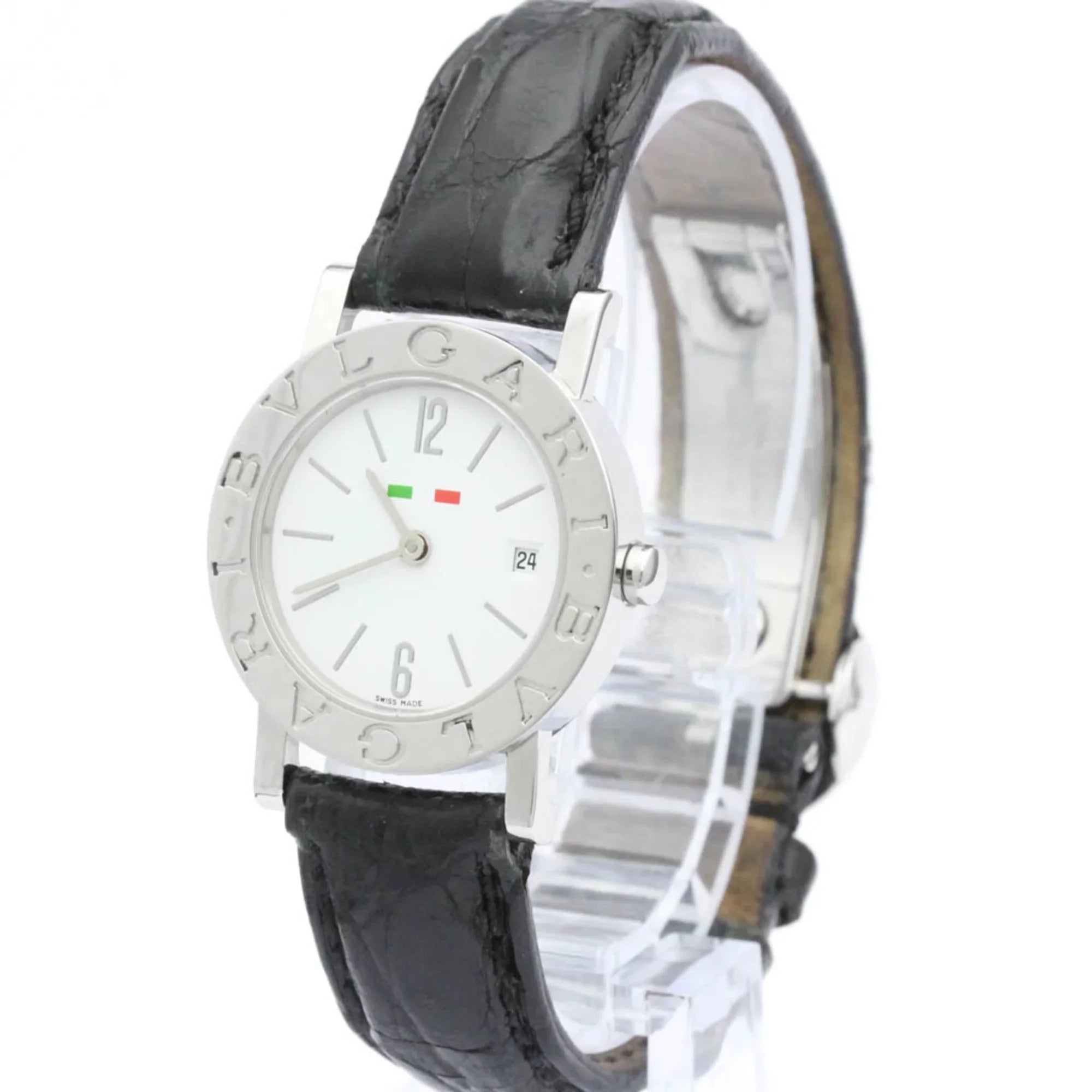 BF558550 Steel BVLGARI-BVLGARI (Good) Ladies BB26SL Pre-Owned Quartz Polished Watch BVLGARI